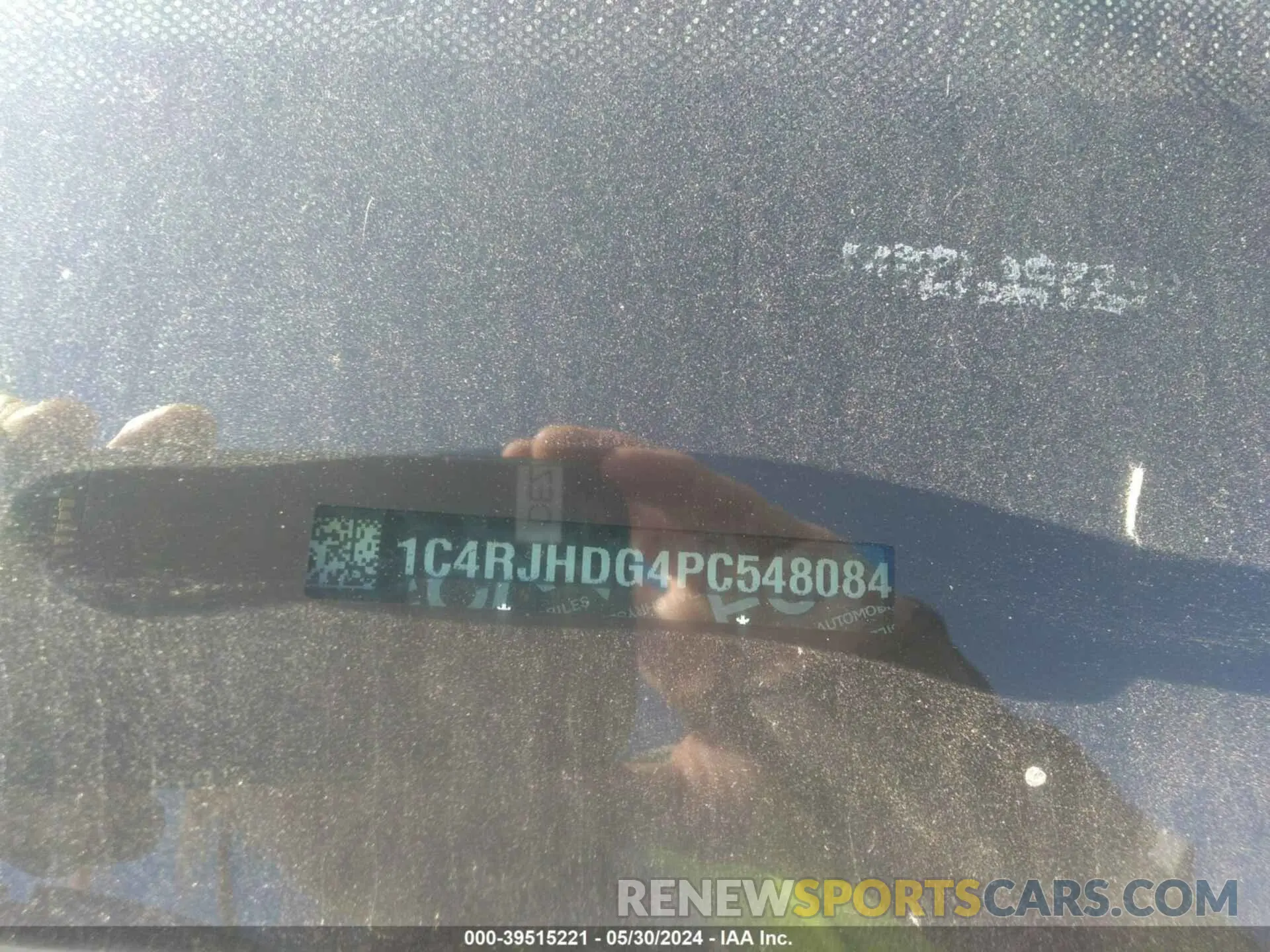 9 Photograph of a damaged car 1C4RJHDG4PC548084 JEEP GRAND CHEROKEE 2023