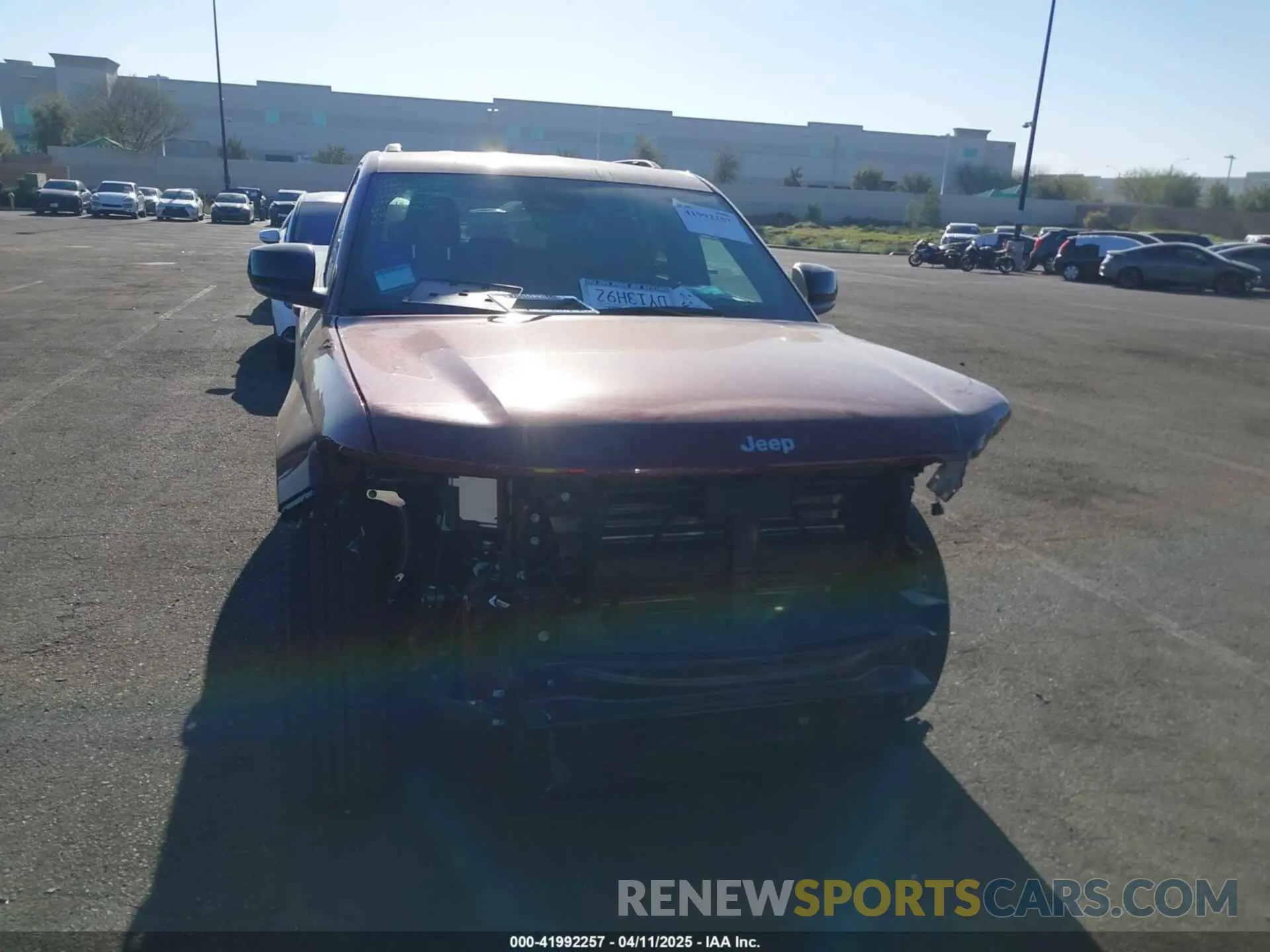 13 Photograph of a damaged car 1C4RJHAG1R8591324 JEEP GRAND CHEROKEE 2024