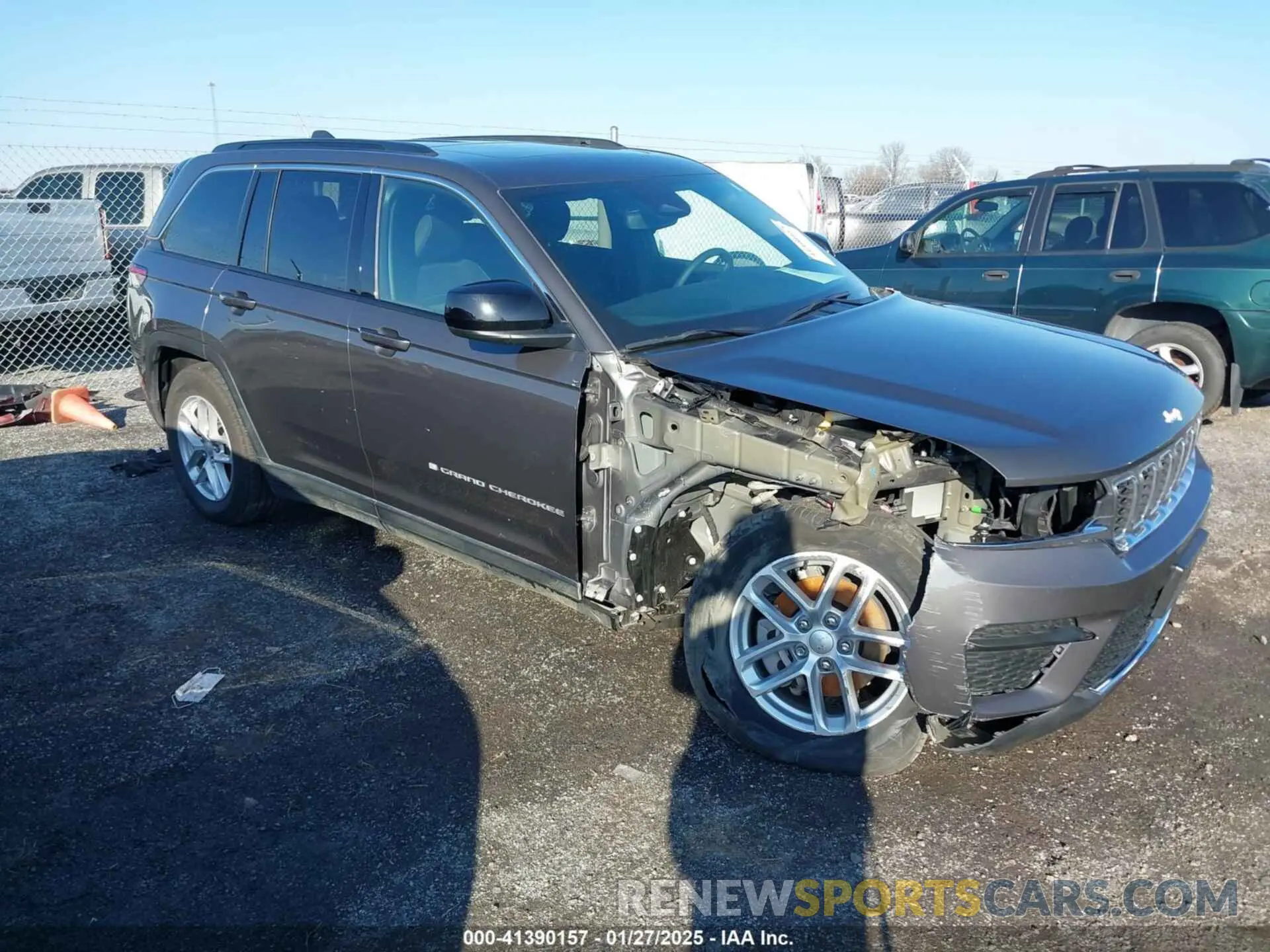 1 Photograph of a damaged car 1C4RJHAG3RC150680 JEEP GRAND CHEROKEE 2024