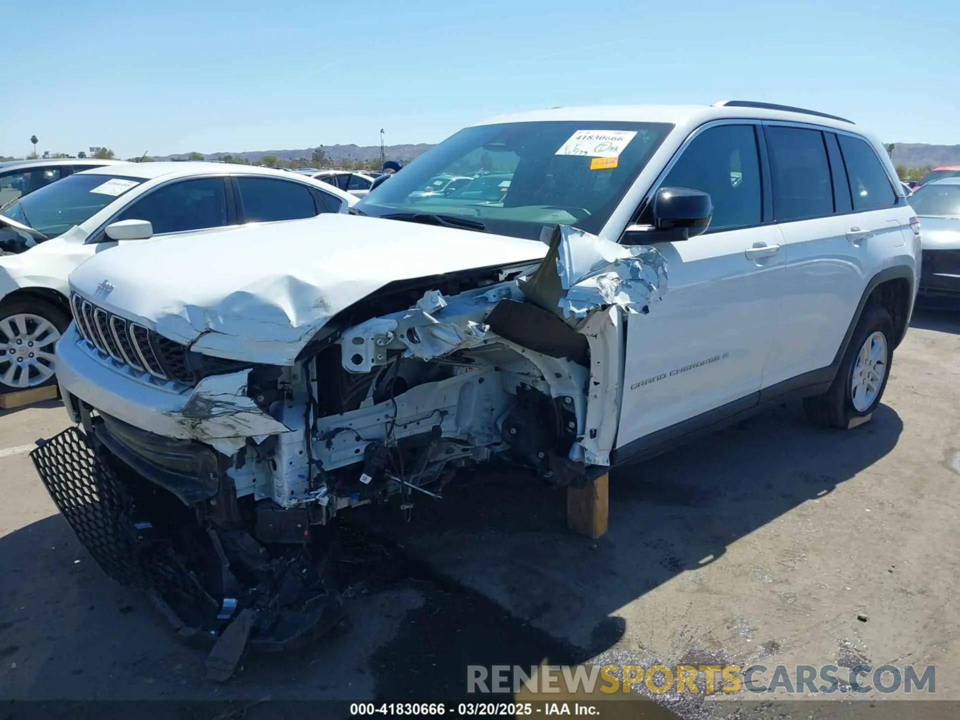 2 Photograph of a damaged car 1C4RJHAG4RC245779 JEEP GRAND CHEROKEE 2024