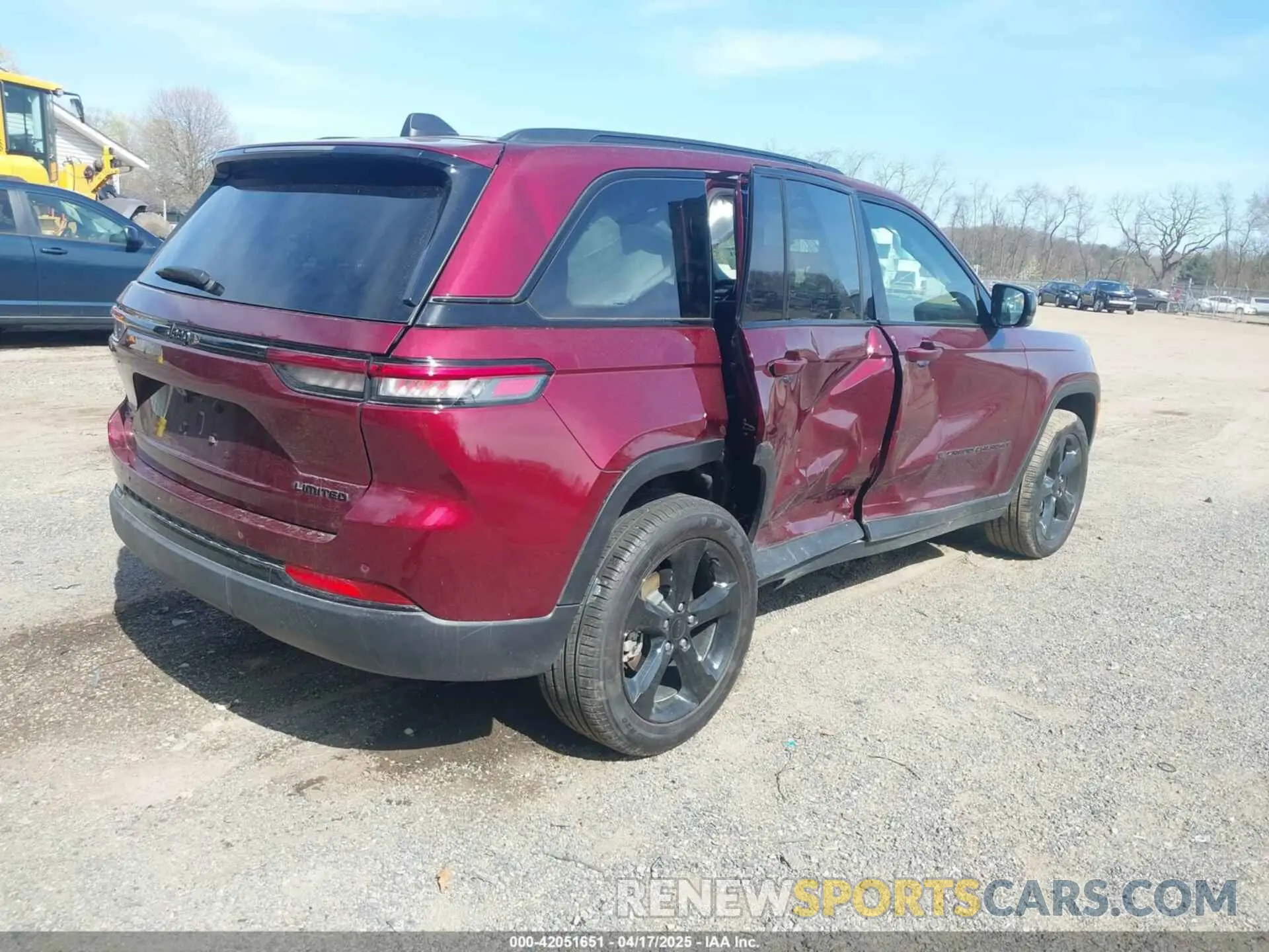 4 Фотография поврежденного автомобиля 1C4RJHBG3SC267325 JEEP GRAND CHEROKEE 2025