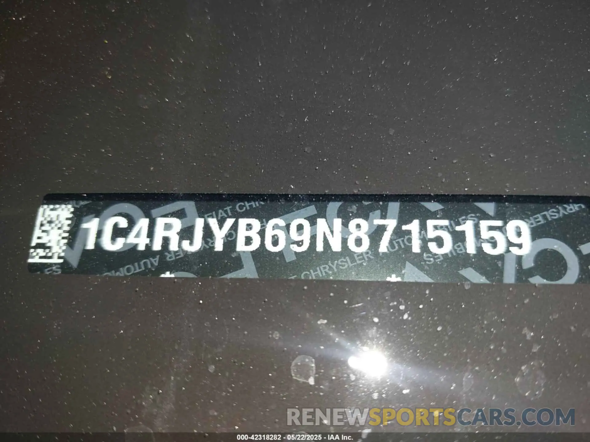18 Фотография поврежденного автомобиля 1C4RJYB69N8715159 JEEP GRAND CHEROKEE 4XE 2022