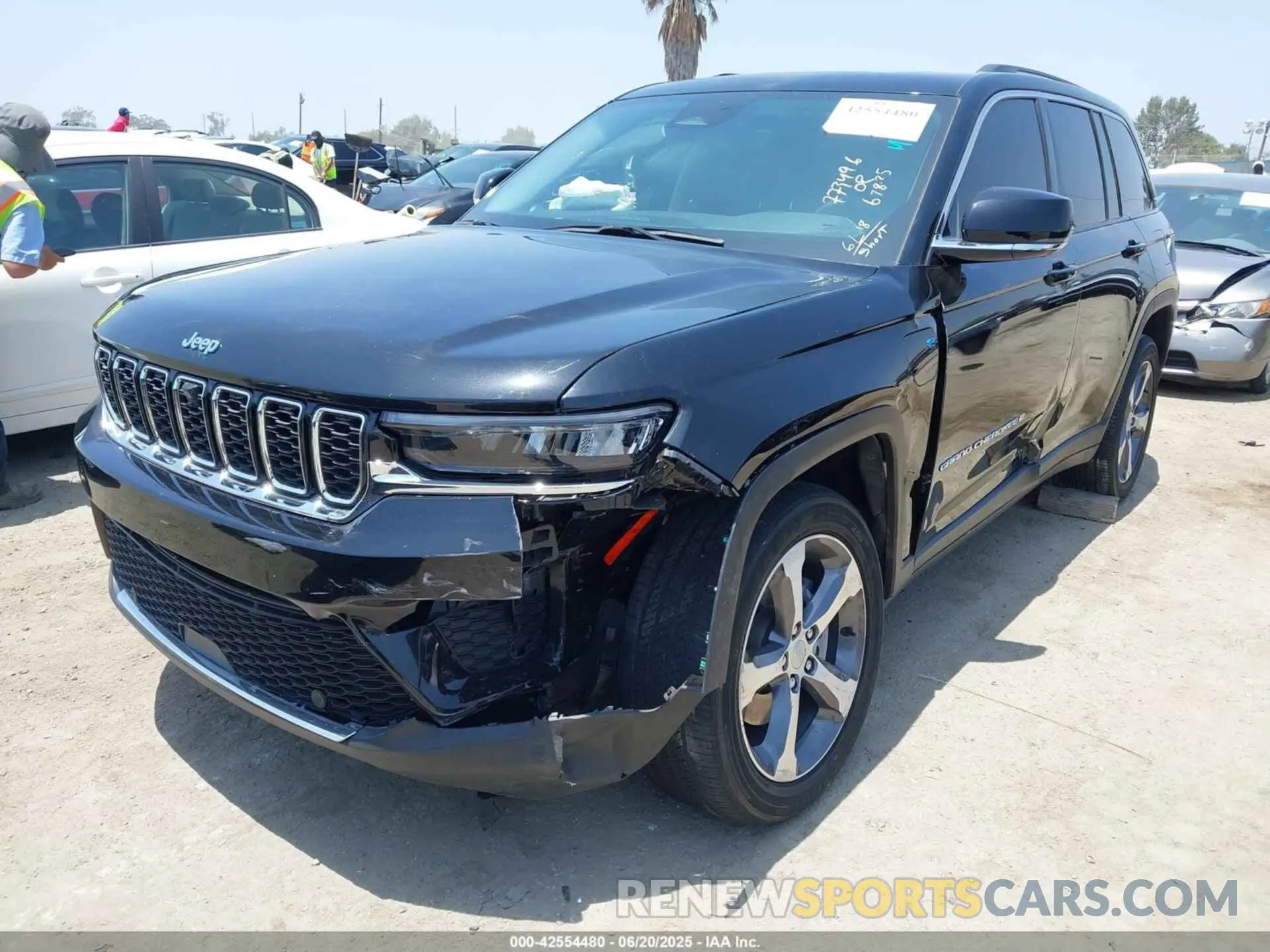 2 Photograph of a damaged car 1C4RJYB62P8788506 JEEP GRAND CHEROKEE 4XE 2023