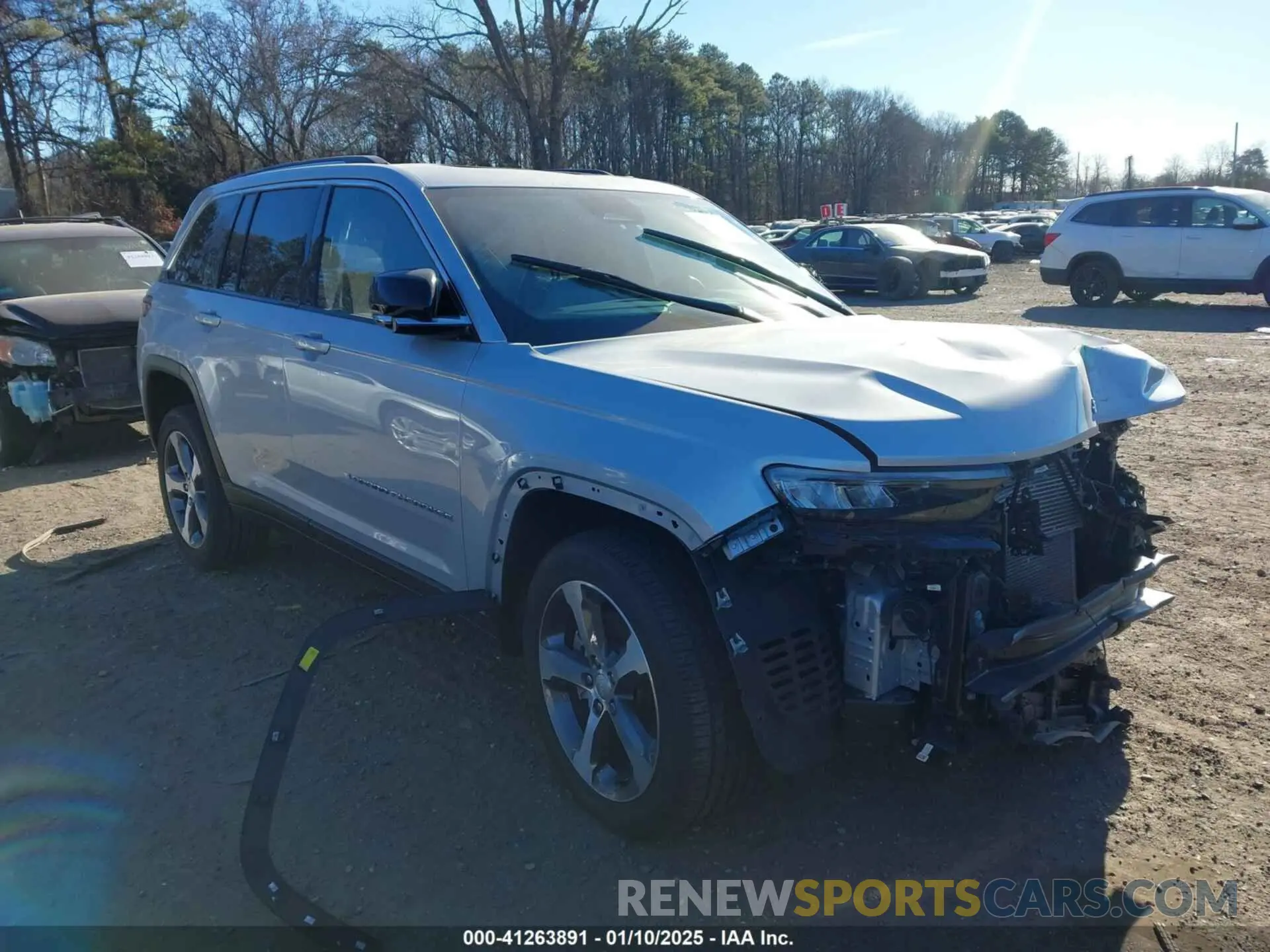 1 Photograph of a damaged car 1C4RJYB65P8792081 JEEP GRAND CHEROKEE 4XE 2023