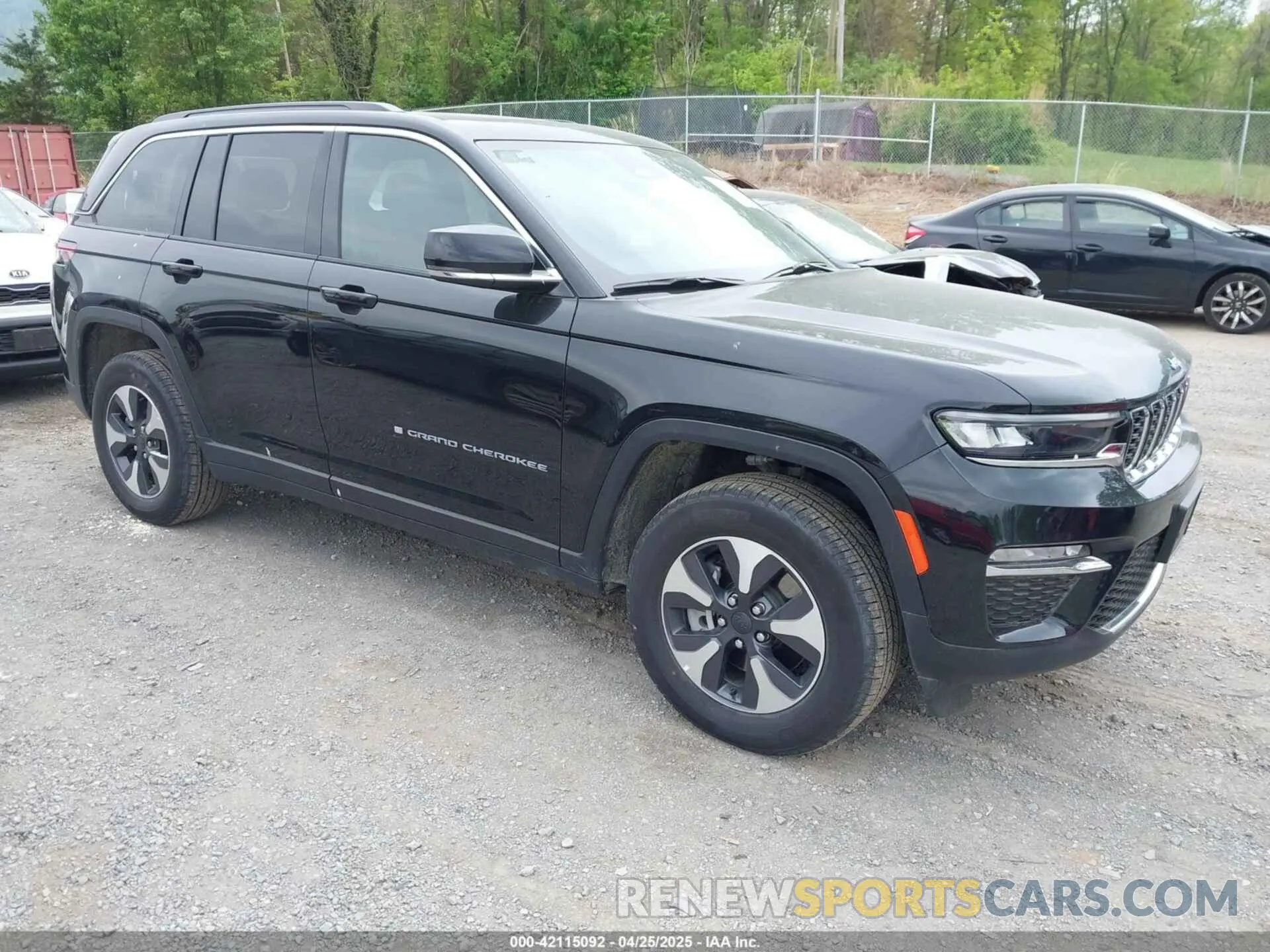 1 Photograph of a damaged car 1C4RJYB61R8521215 JEEP GRAND CHEROKEE 4XE 2024