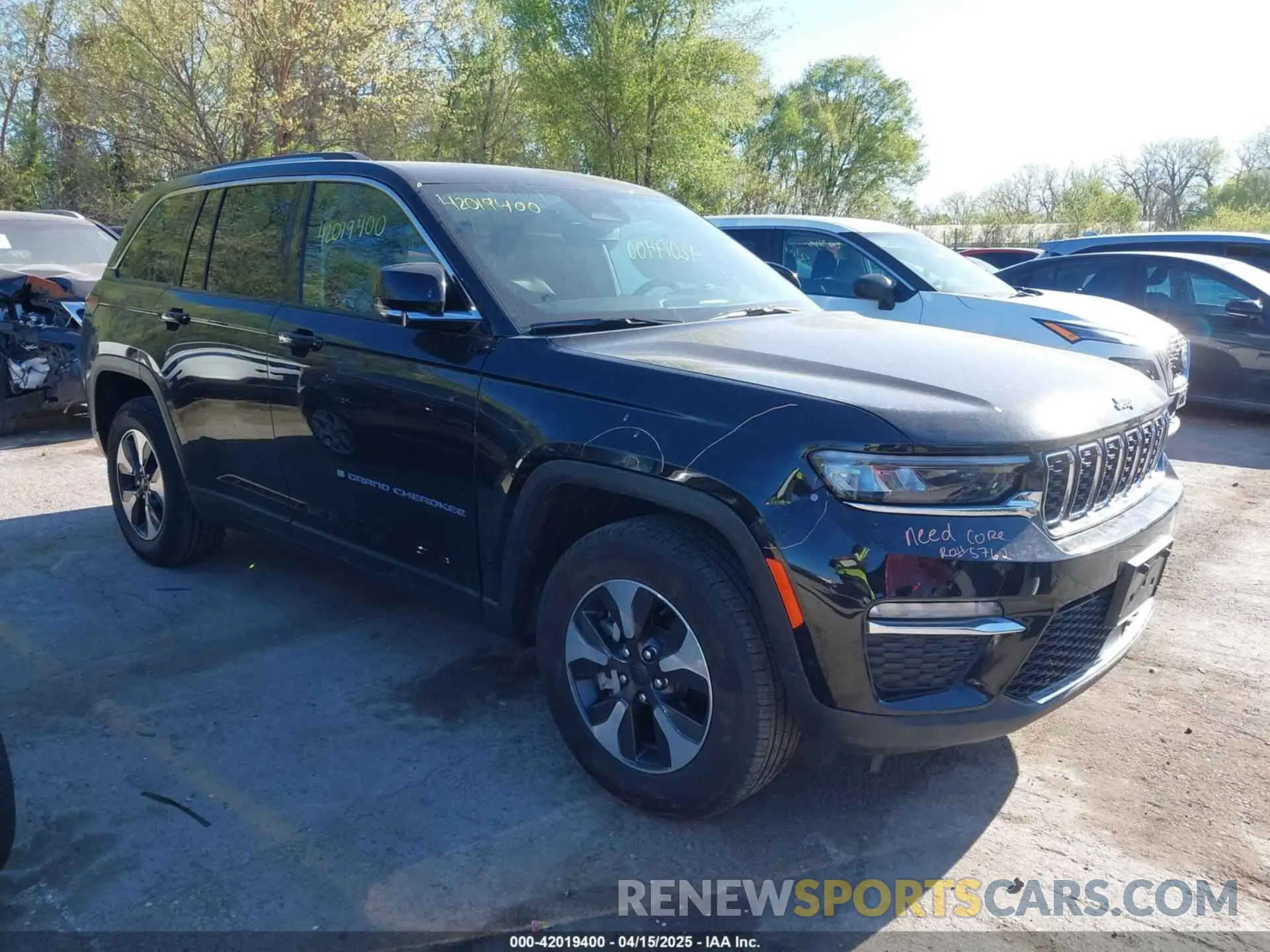 1 Photograph of a damaged car 1C4RJYB64RC720580 JEEP GRAND CHEROKEE 4XE 2024