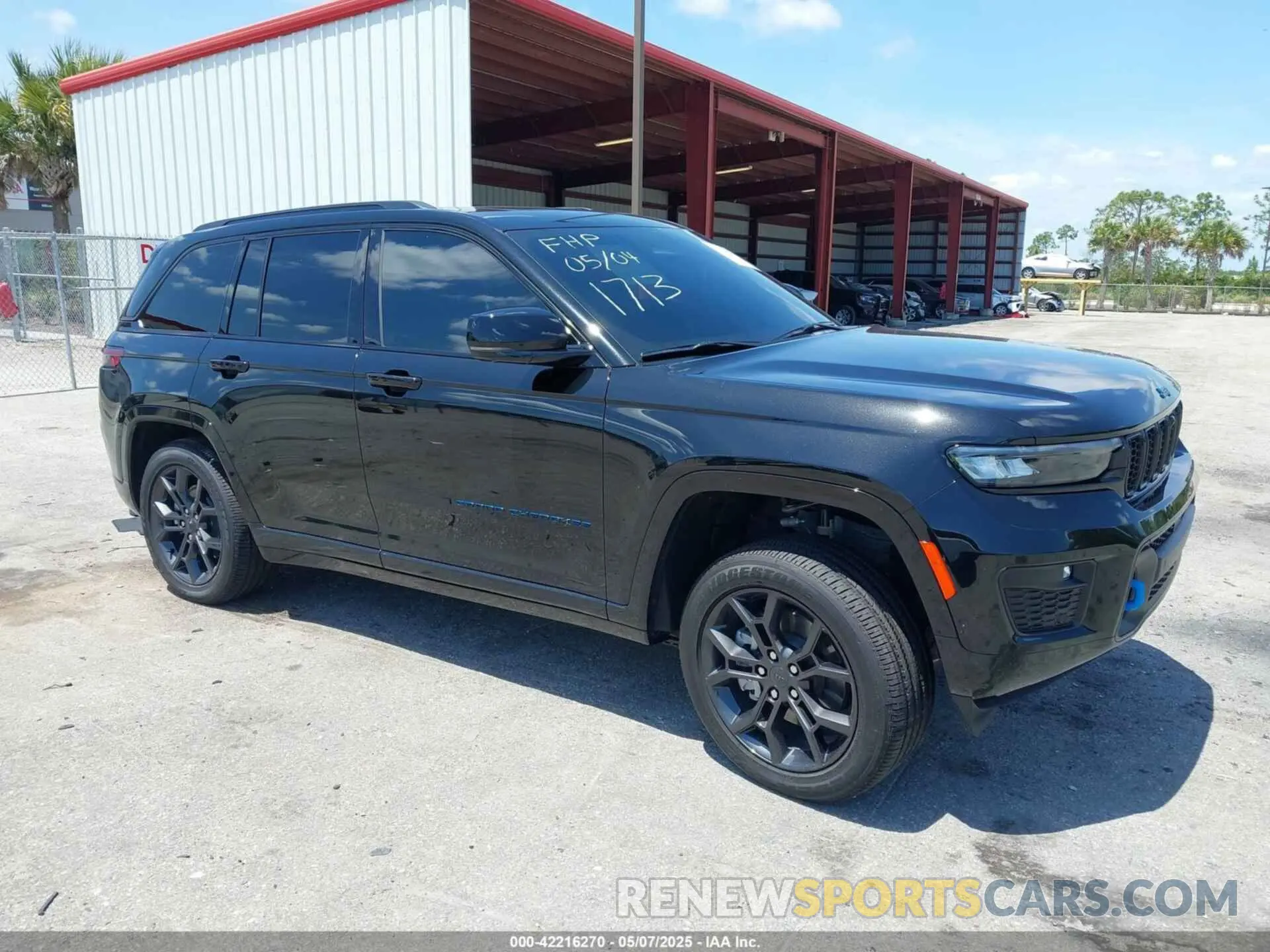 1 Photograph of a damaged car 1C4RJYB67R8611713 JEEP GRAND CHEROKEE 4XE 2024