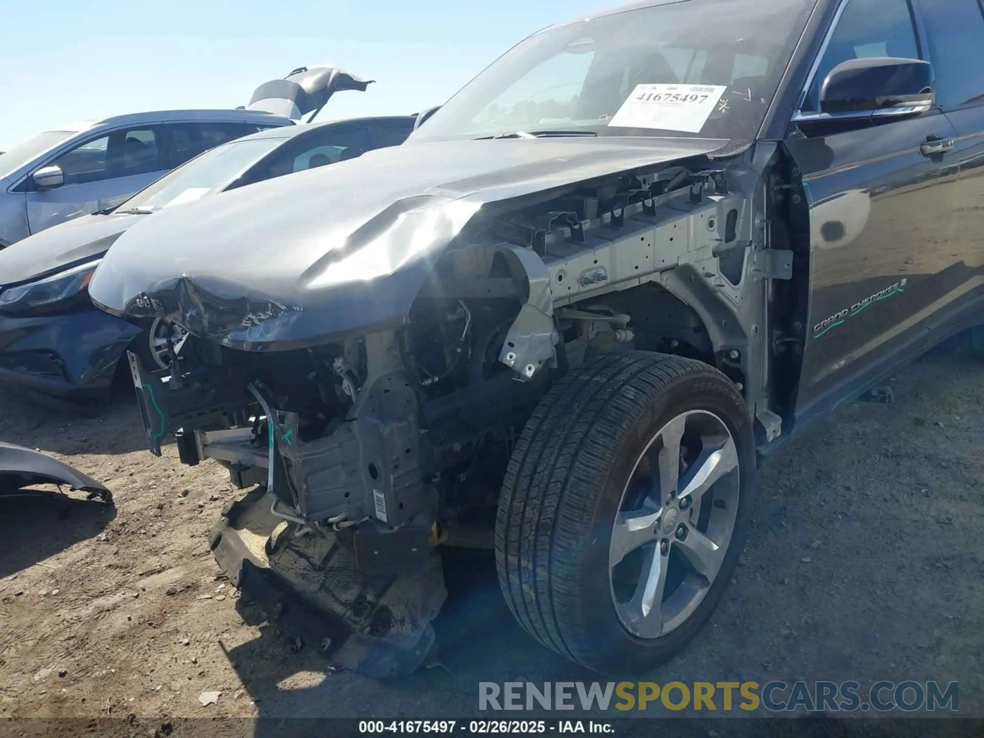 6 Фотография поврежденного автомобиля 1C4RJJBG4M8211665 JEEP GRAND CHEROKEE L 2021