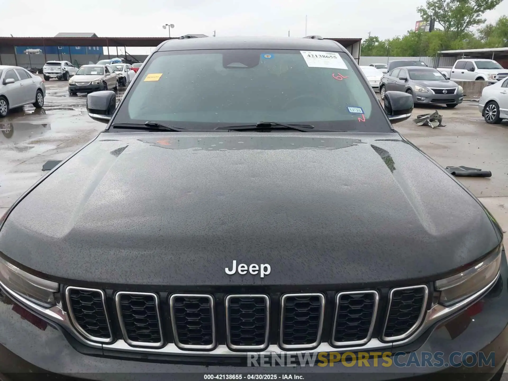 6 Photograph of a damaged car 1C4RJJBG5M8154148 JEEP GRAND CHEROKEE L 2021