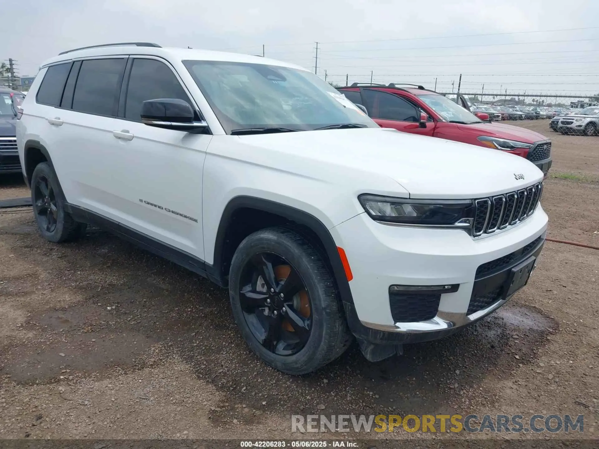1 Фотография поврежденного автомобиля 1C4RJJBG5M8175260 JEEP GRAND CHEROKEE L 2021