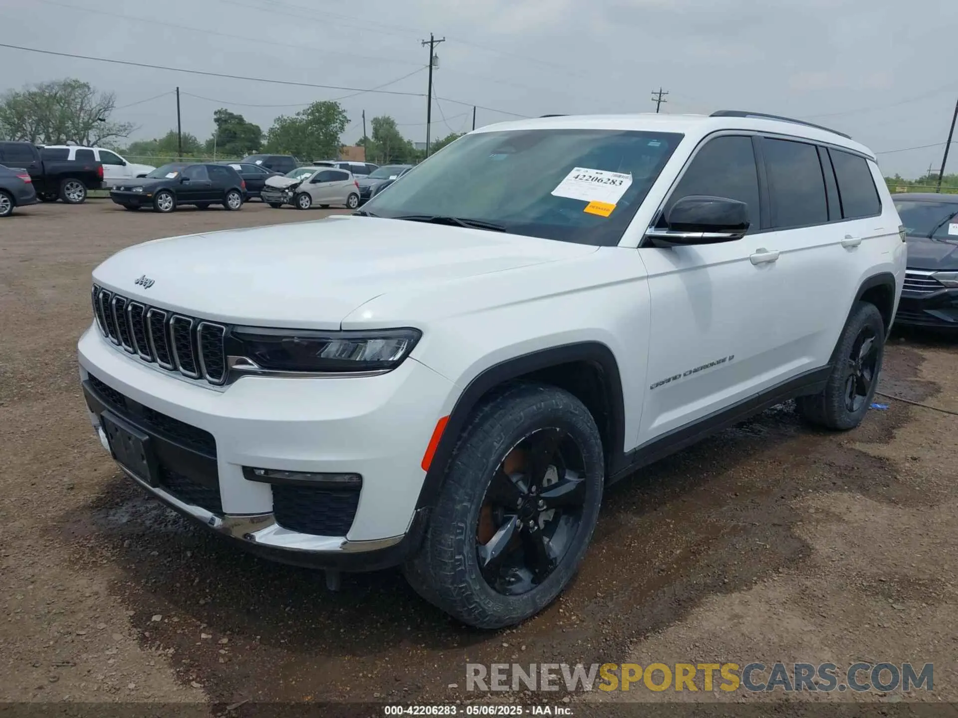 2 Фотография поврежденного автомобиля 1C4RJJBG5M8175260 JEEP GRAND CHEROKEE L 2021
