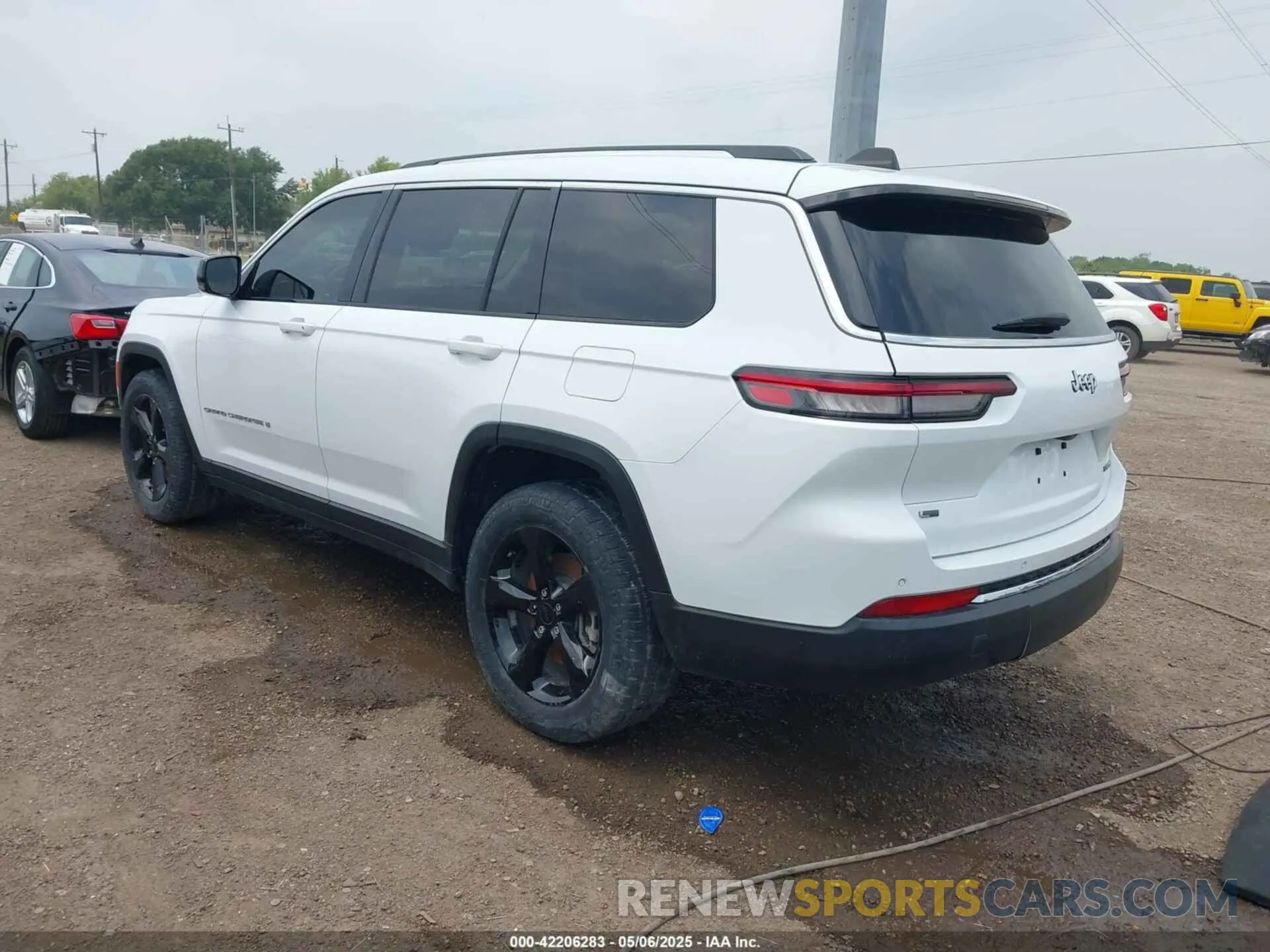 3 Фотография поврежденного автомобиля 1C4RJJBG5M8175260 JEEP GRAND CHEROKEE L 2021