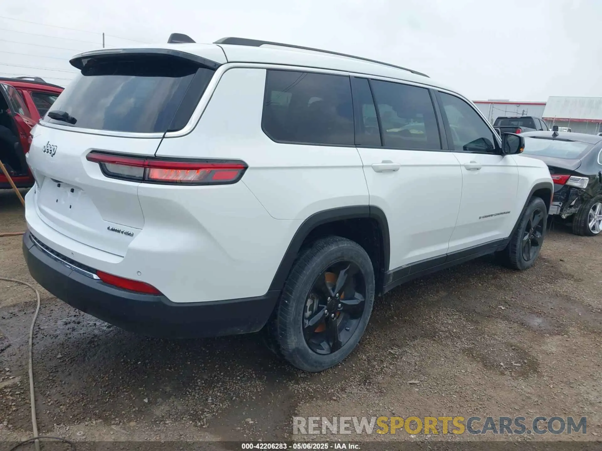 4 Фотография поврежденного автомобиля 1C4RJJBG5M8175260 JEEP GRAND CHEROKEE L 2021