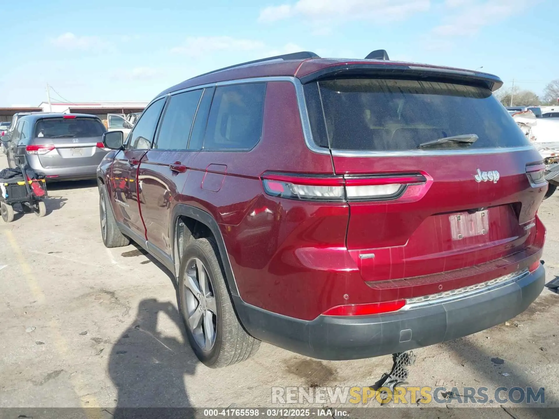 3 Фотография поврежденного автомобиля 1C4RJJBG6M8125967 JEEP GRAND CHEROKEE L 2021