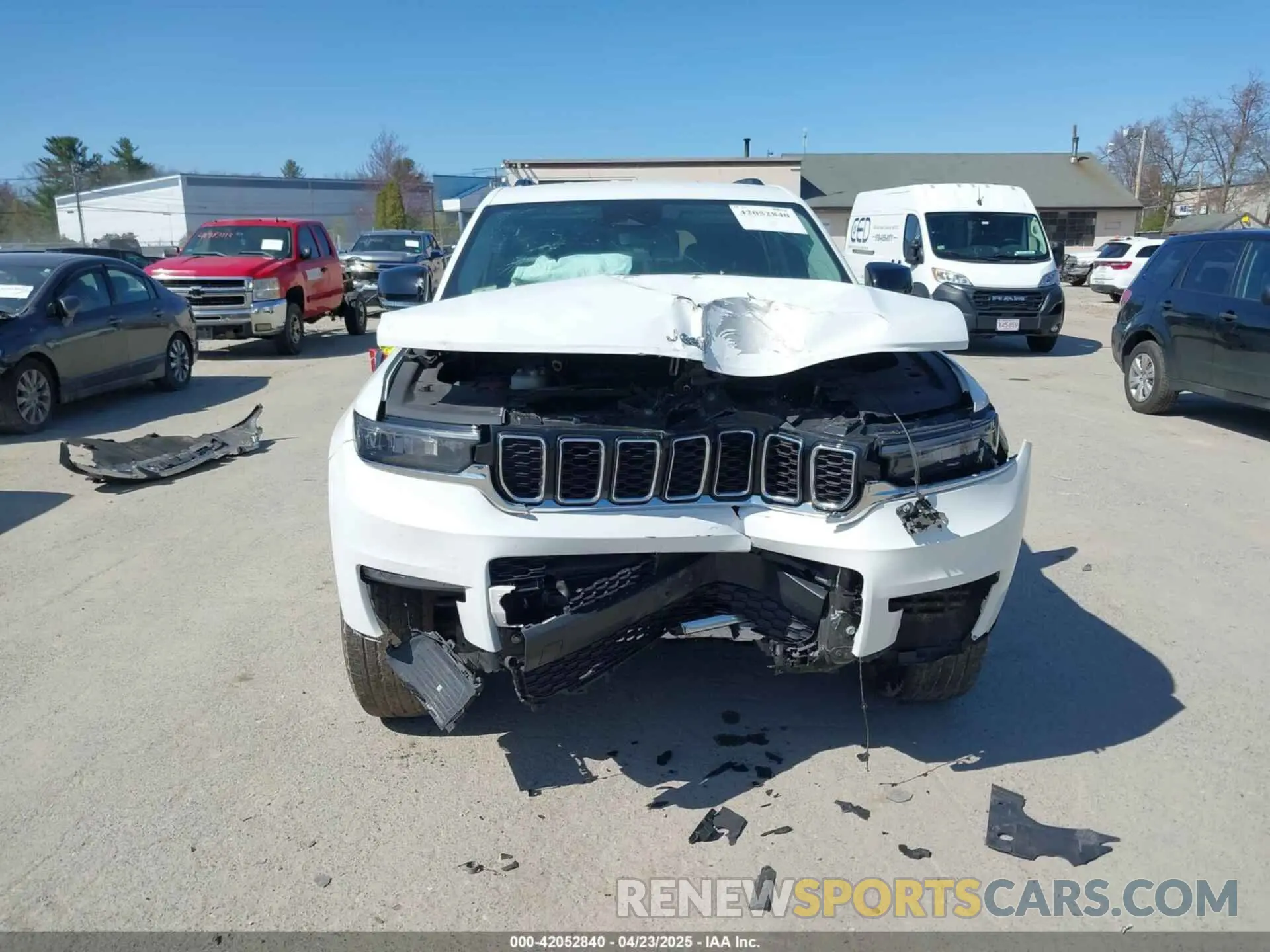 6 Photograph of a damaged car 1C4RJKBG1M8210916 JEEP GRAND CHEROKEE L 2021