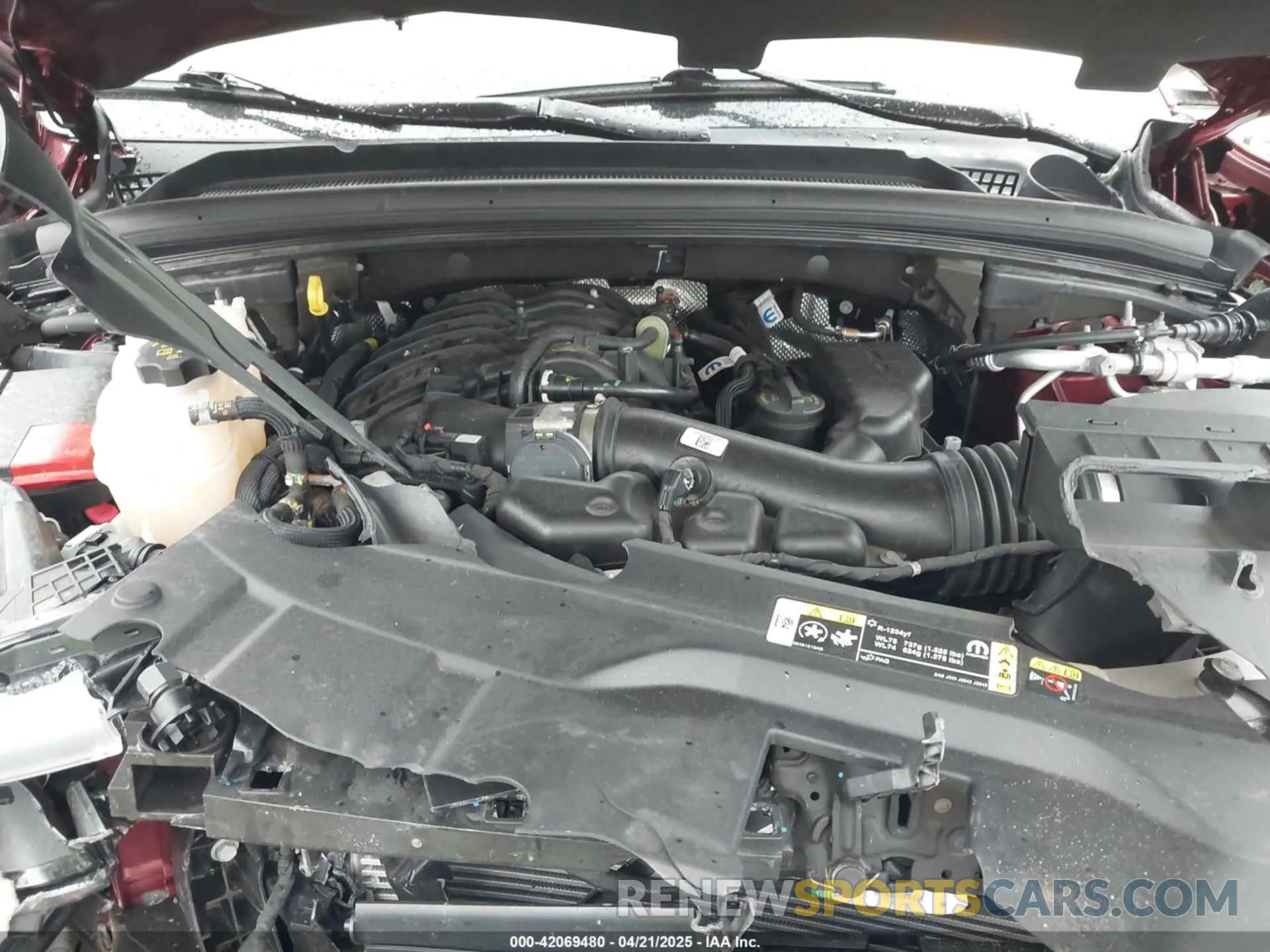 10 Фотография поврежденного автомобиля 1C4RJKBG2M8140066 JEEP GRAND CHEROKEE L 2021