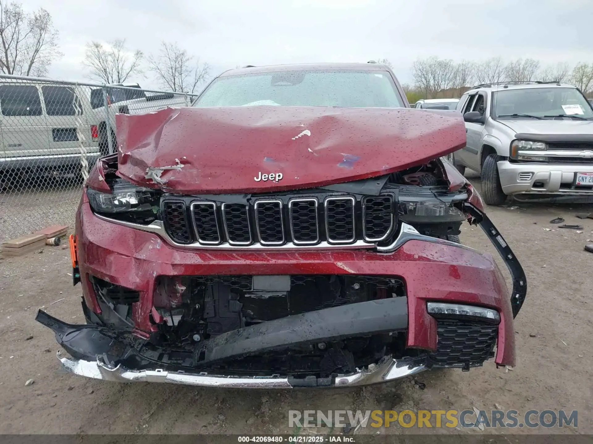 11 Фотография поврежденного автомобиля 1C4RJKBG2M8140066 JEEP GRAND CHEROKEE L 2021