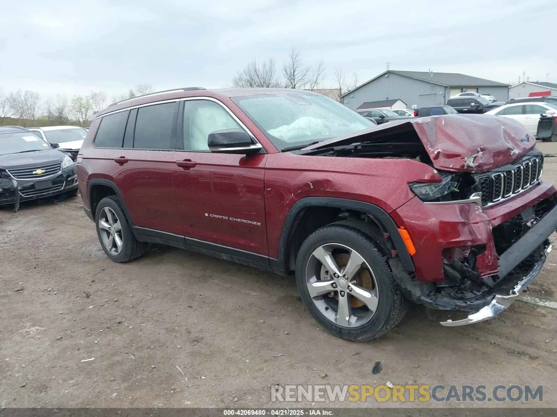 12 Фотография поврежденного автомобиля 1C4RJKBG2M8140066 JEEP GRAND CHEROKEE L 2021