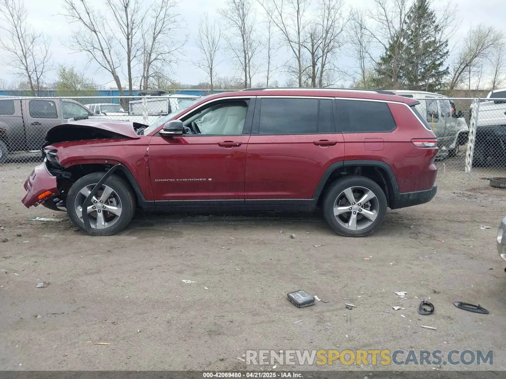 13 Фотография поврежденного автомобиля 1C4RJKBG2M8140066 JEEP GRAND CHEROKEE L 2021