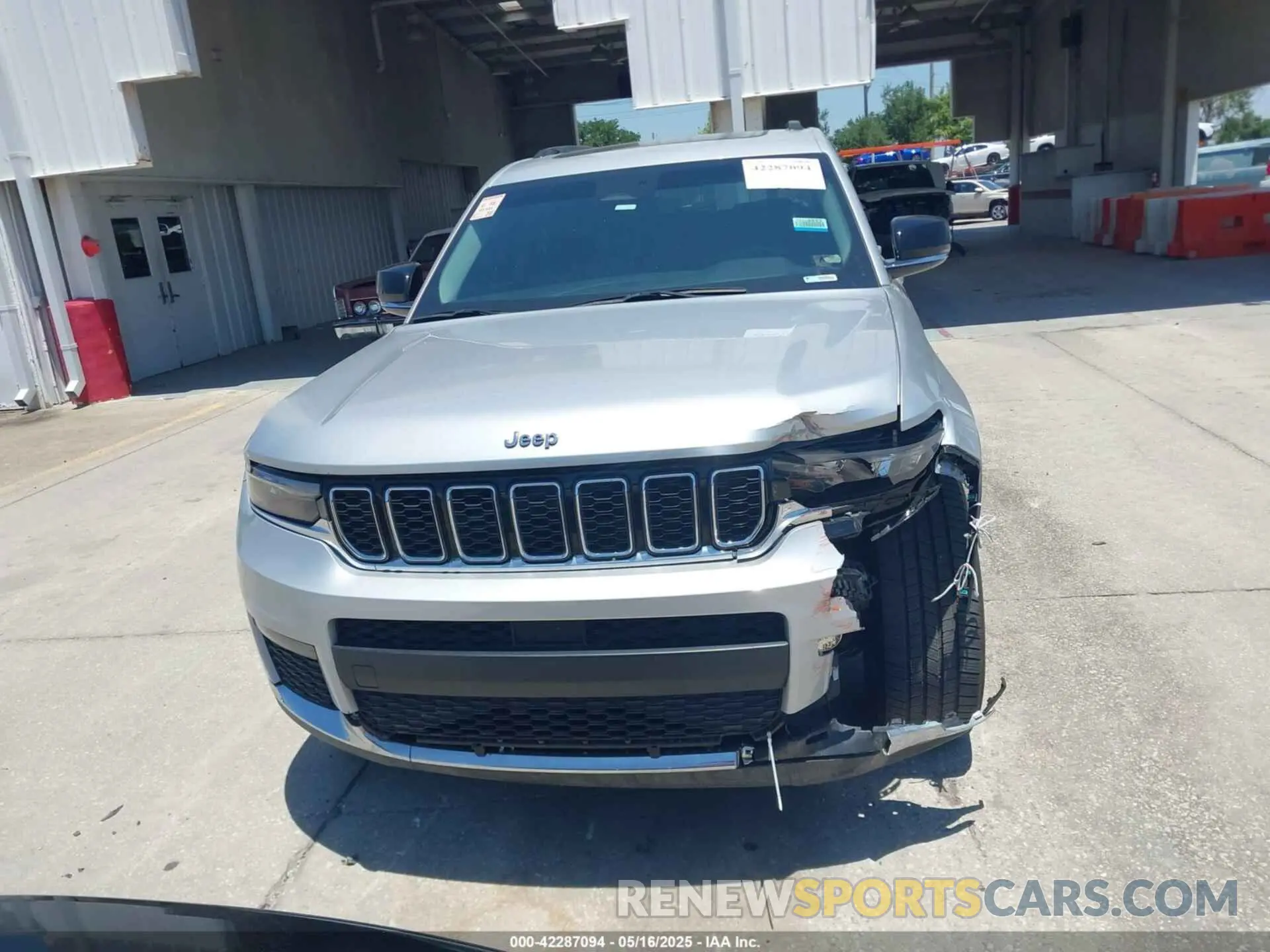 12 Фотография поврежденного автомобиля 1C4RJKBG5M8101312 JEEP GRAND CHEROKEE L 2021