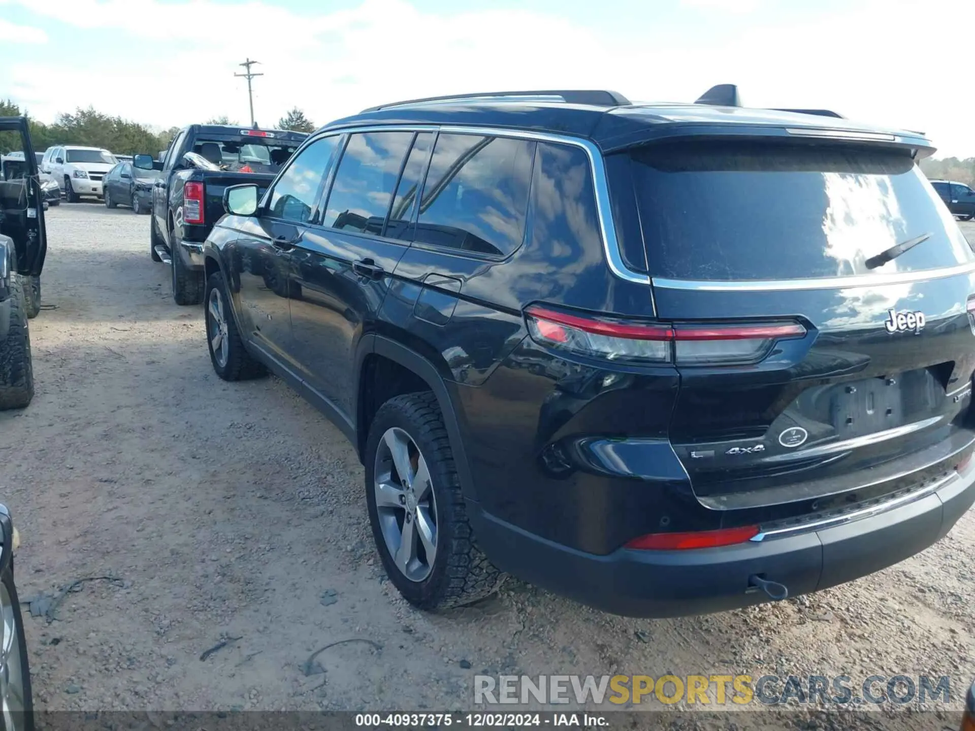 3 Фотография поврежденного автомобиля 1C4RJKBG6M8105885 JEEP GRAND CHEROKEE L 2021