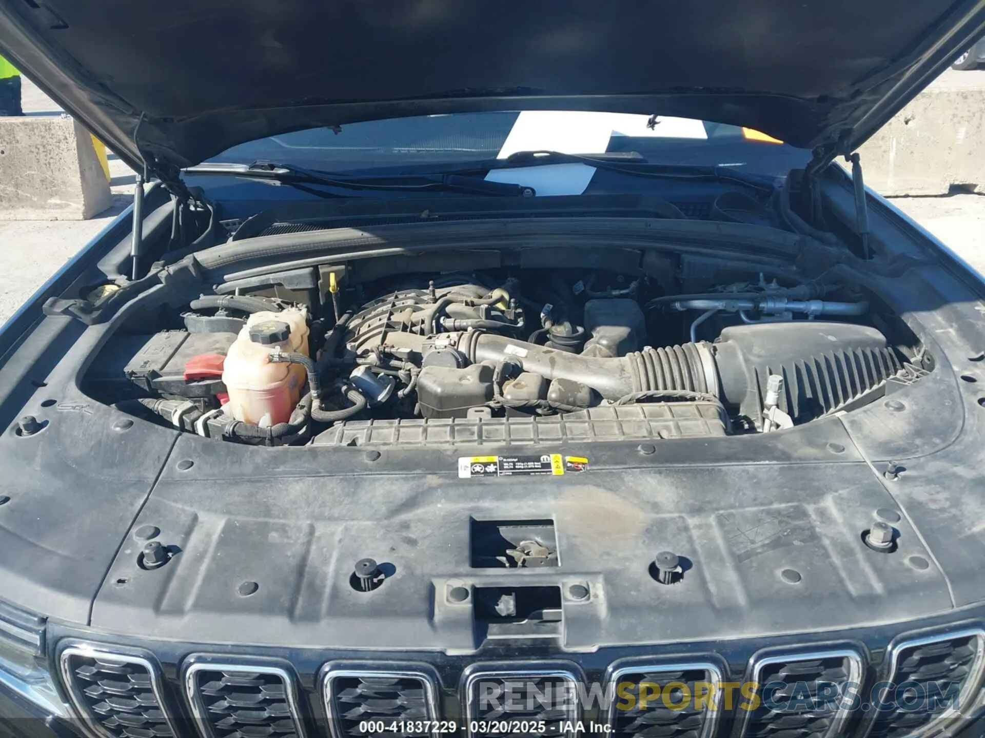 10 Фотография поврежденного автомобиля 1C4RJKBG7M8190882 JEEP GRAND CHEROKEE L 2021