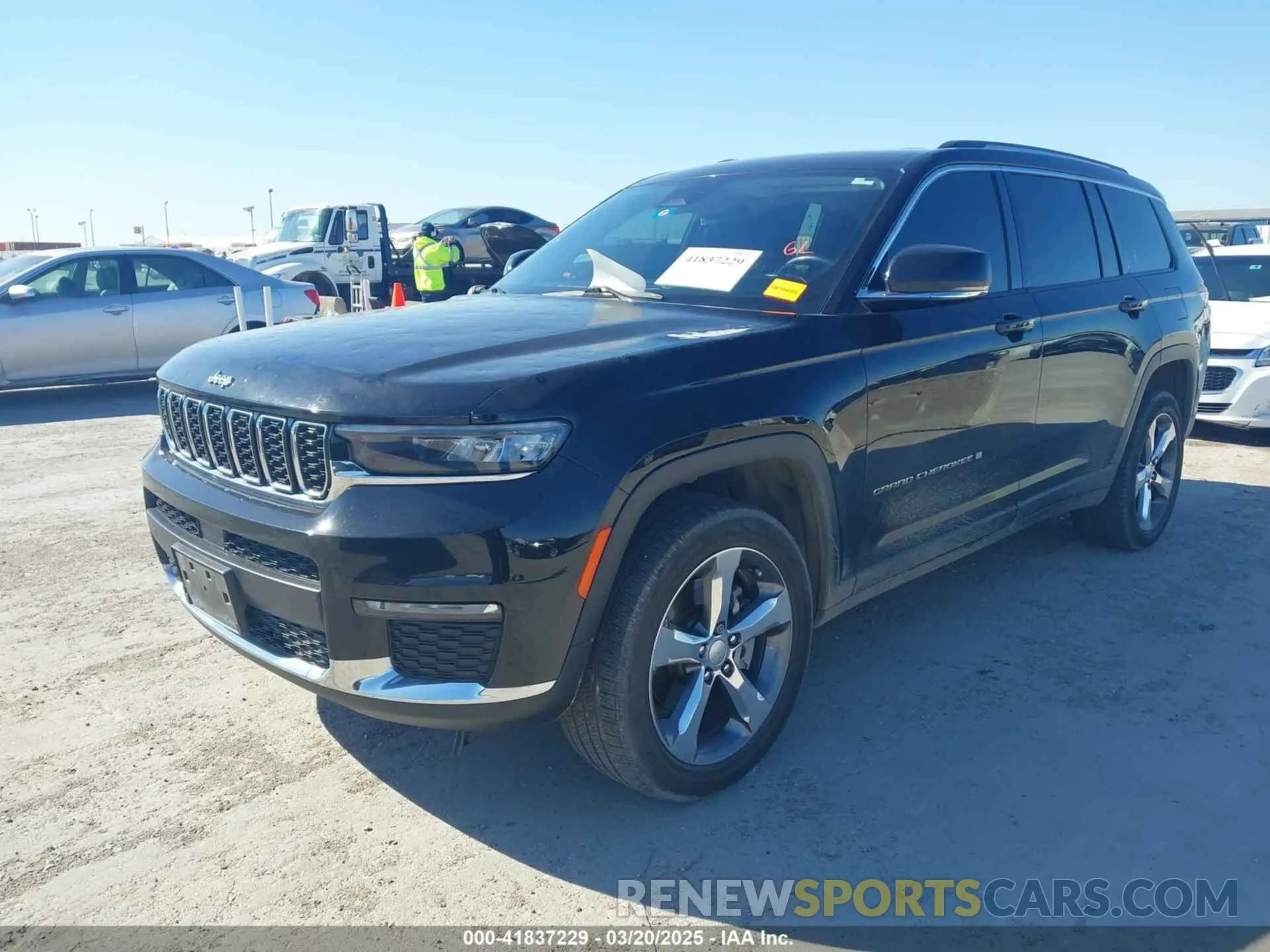 2 Фотография поврежденного автомобиля 1C4RJKBG7M8190882 JEEP GRAND CHEROKEE L 2021