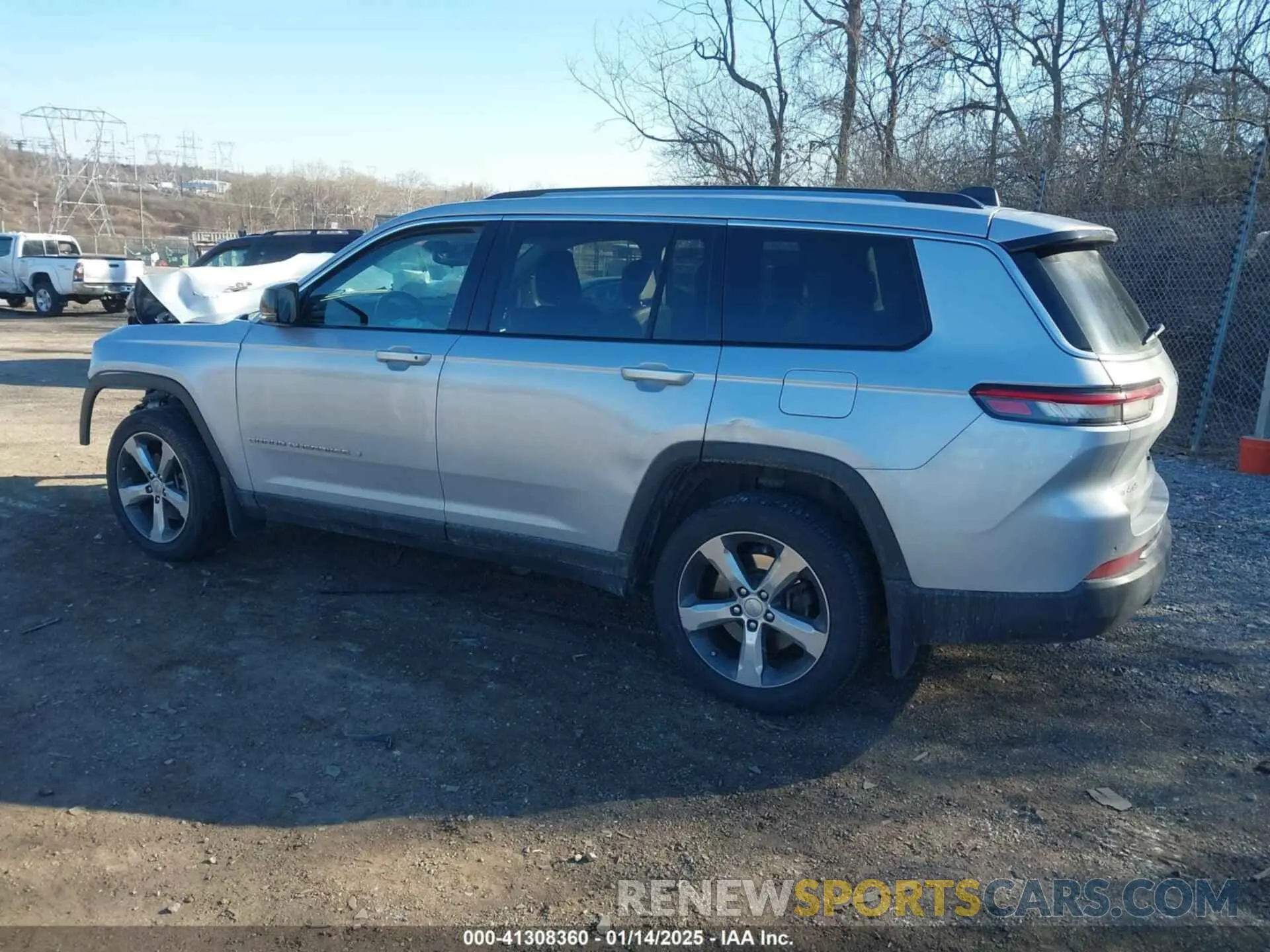 3 Фотография поврежденного автомобиля 1C4RJKBG8M8122316 JEEP GRAND CHEROKEE L 2021