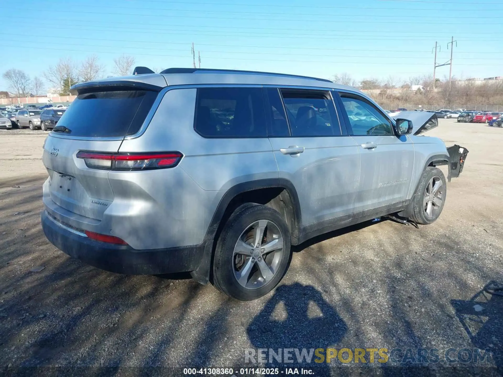 4 Фотография поврежденного автомобиля 1C4RJKBG8M8122316 JEEP GRAND CHEROKEE L 2021