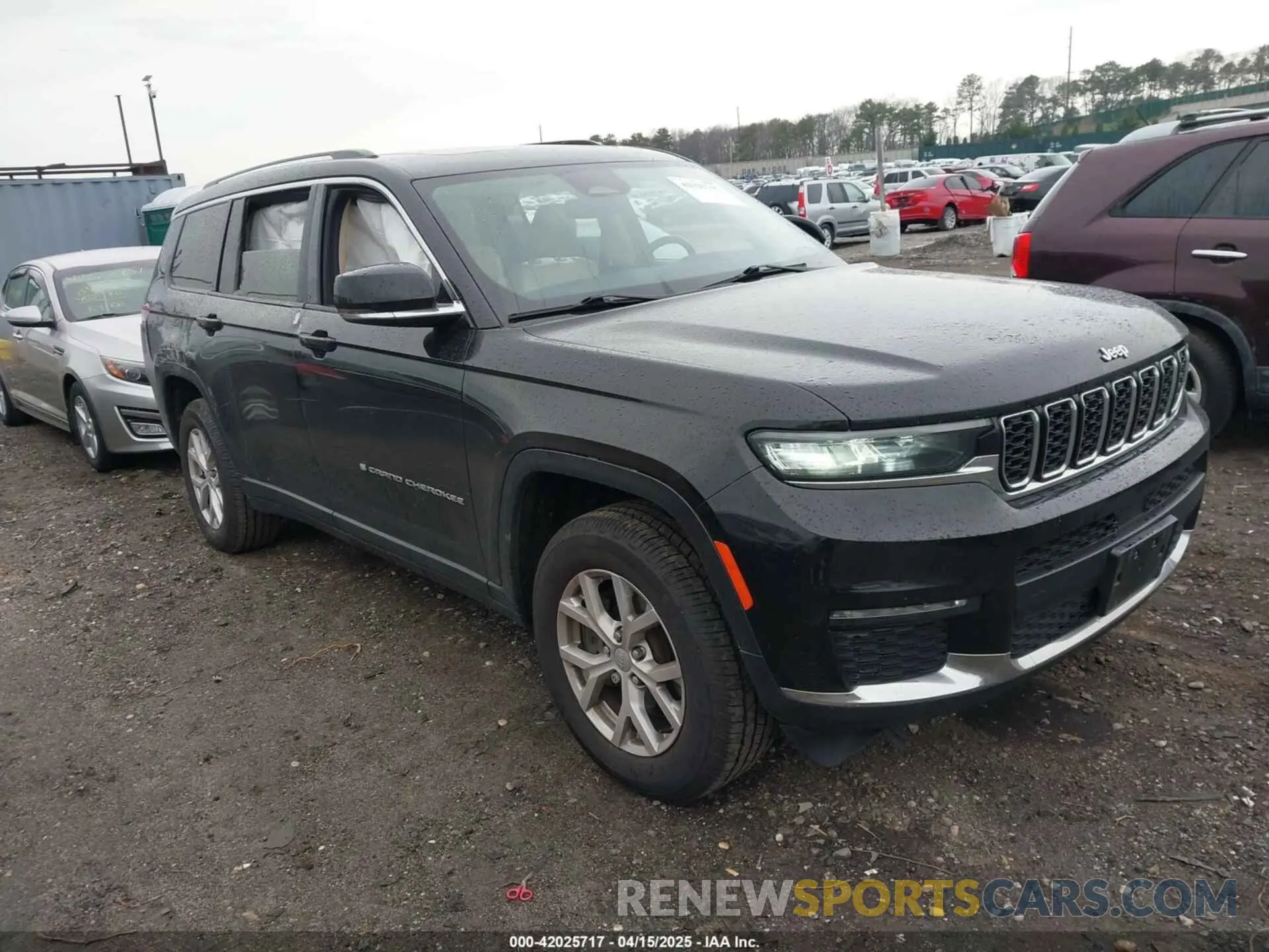 1 Фотография поврежденного автомобиля 1C4RJKBG8M8129993 JEEP GRAND CHEROKEE L 2021