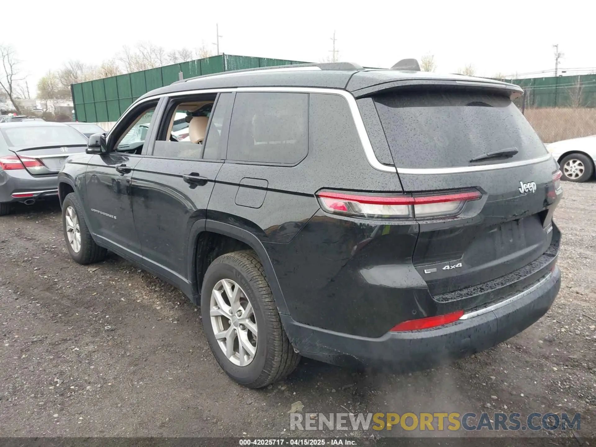 3 Фотография поврежденного автомобиля 1C4RJKBG8M8129993 JEEP GRAND CHEROKEE L 2021
