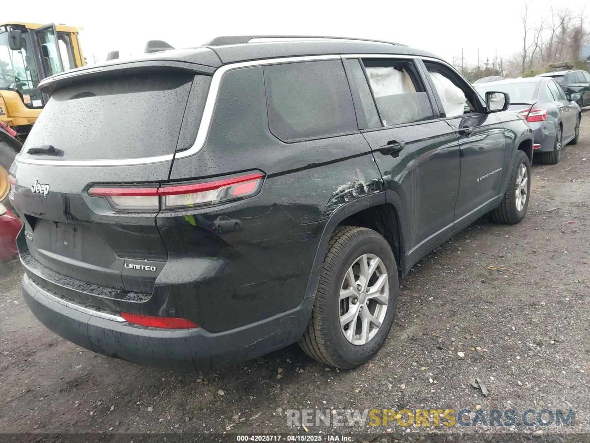 4 Фотография поврежденного автомобиля 1C4RJKBG8M8129993 JEEP GRAND CHEROKEE L 2021
