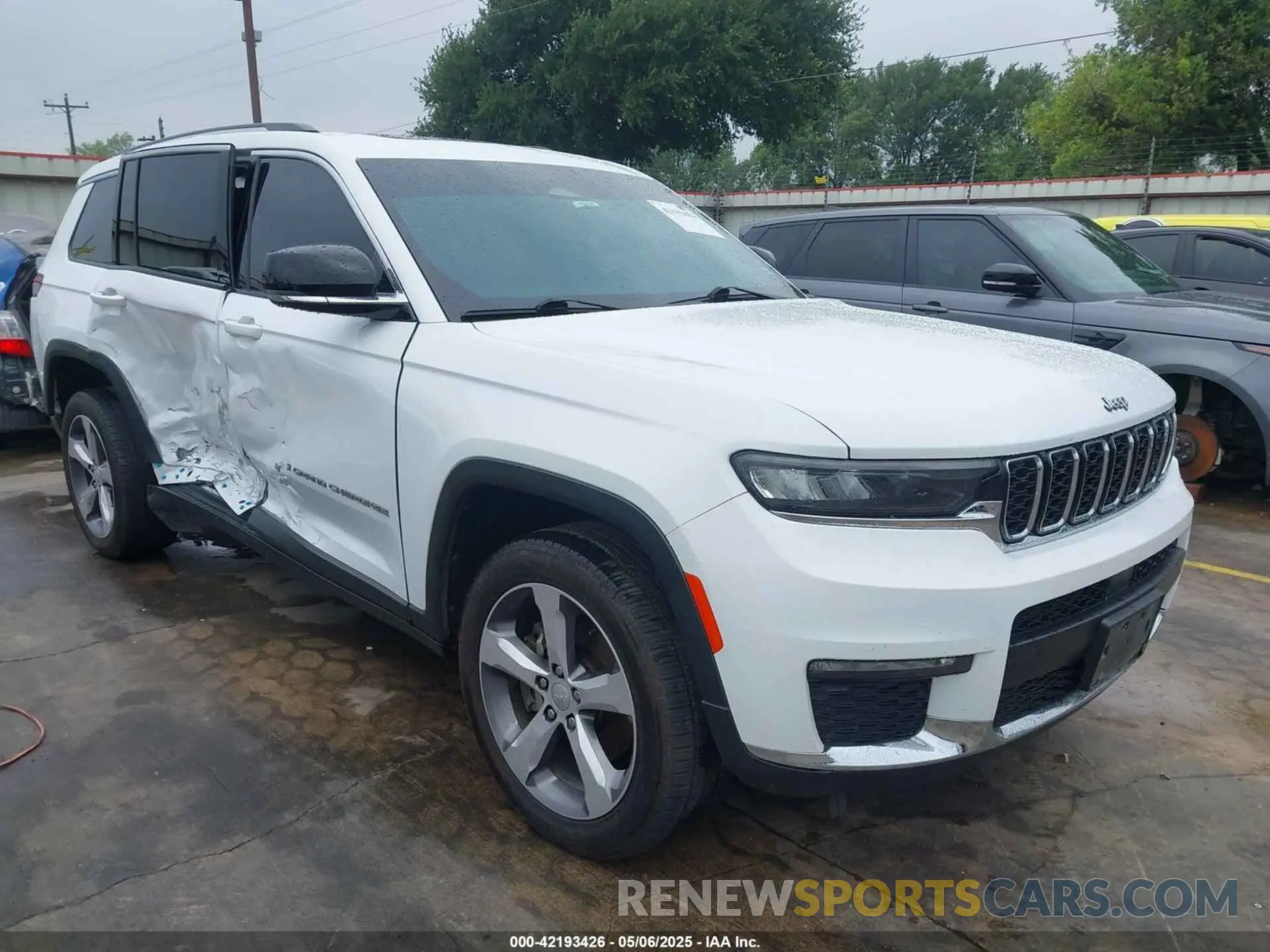 1 Фотография поврежденного автомобиля 1C4RJKBG9M8172027 JEEP GRAND CHEROKEE L 2021
