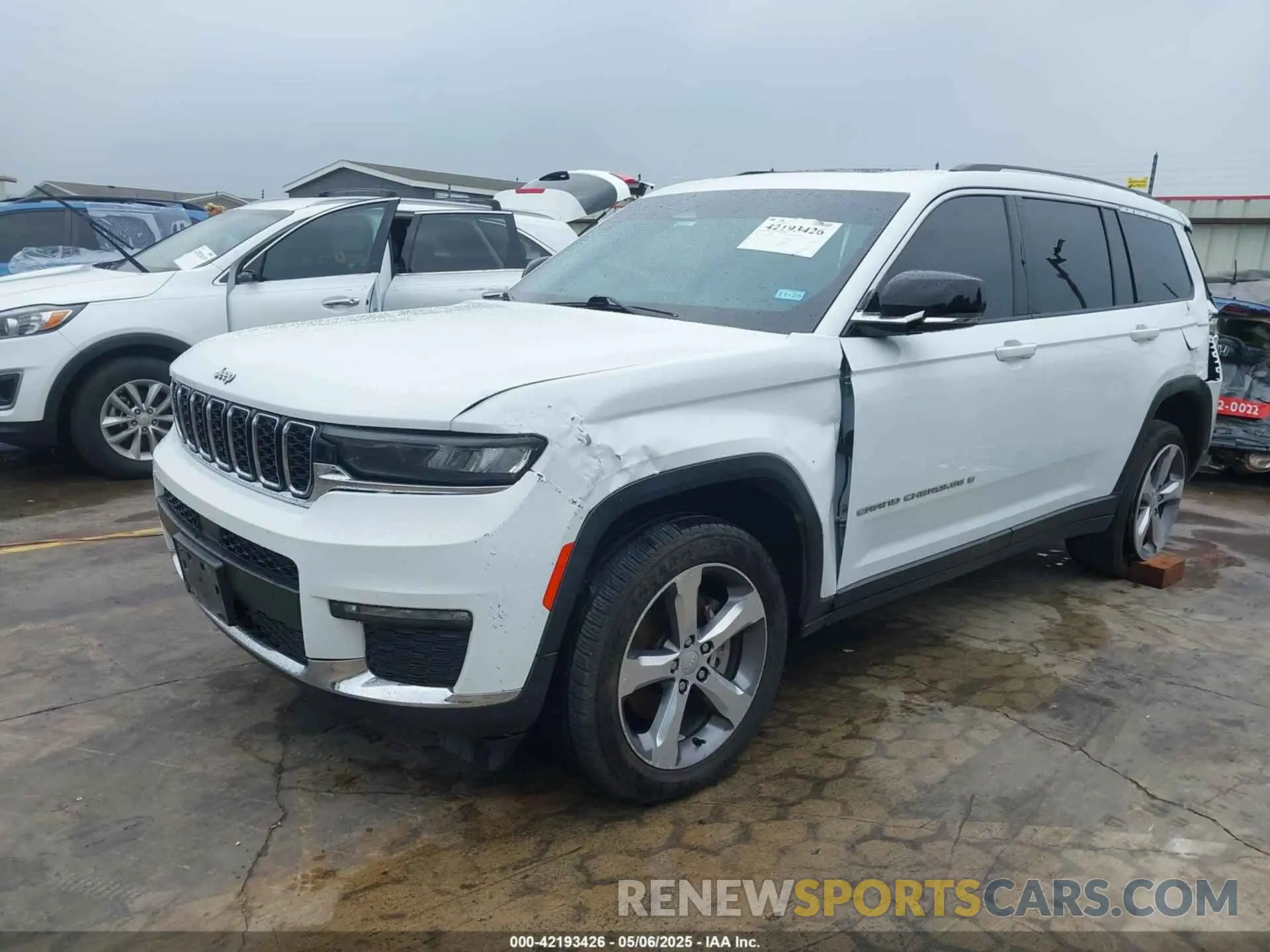 2 Фотография поврежденного автомобиля 1C4RJKBG9M8172027 JEEP GRAND CHEROKEE L 2021