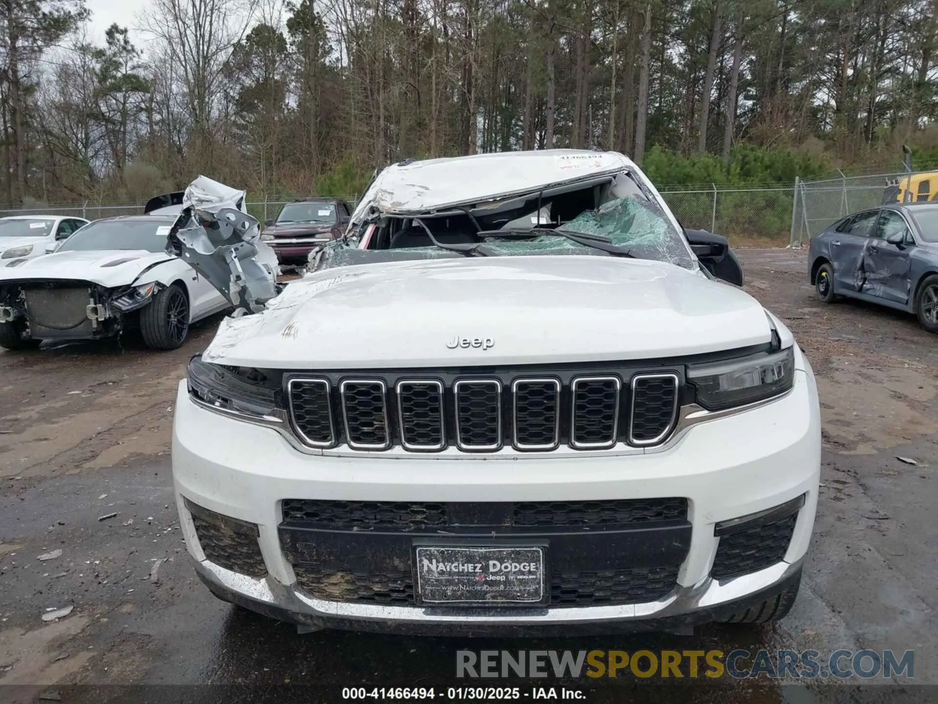 6 Photograph of a damaged car 1C4RJKBG9M8206323 JEEP GRAND CHEROKEE L 2021
