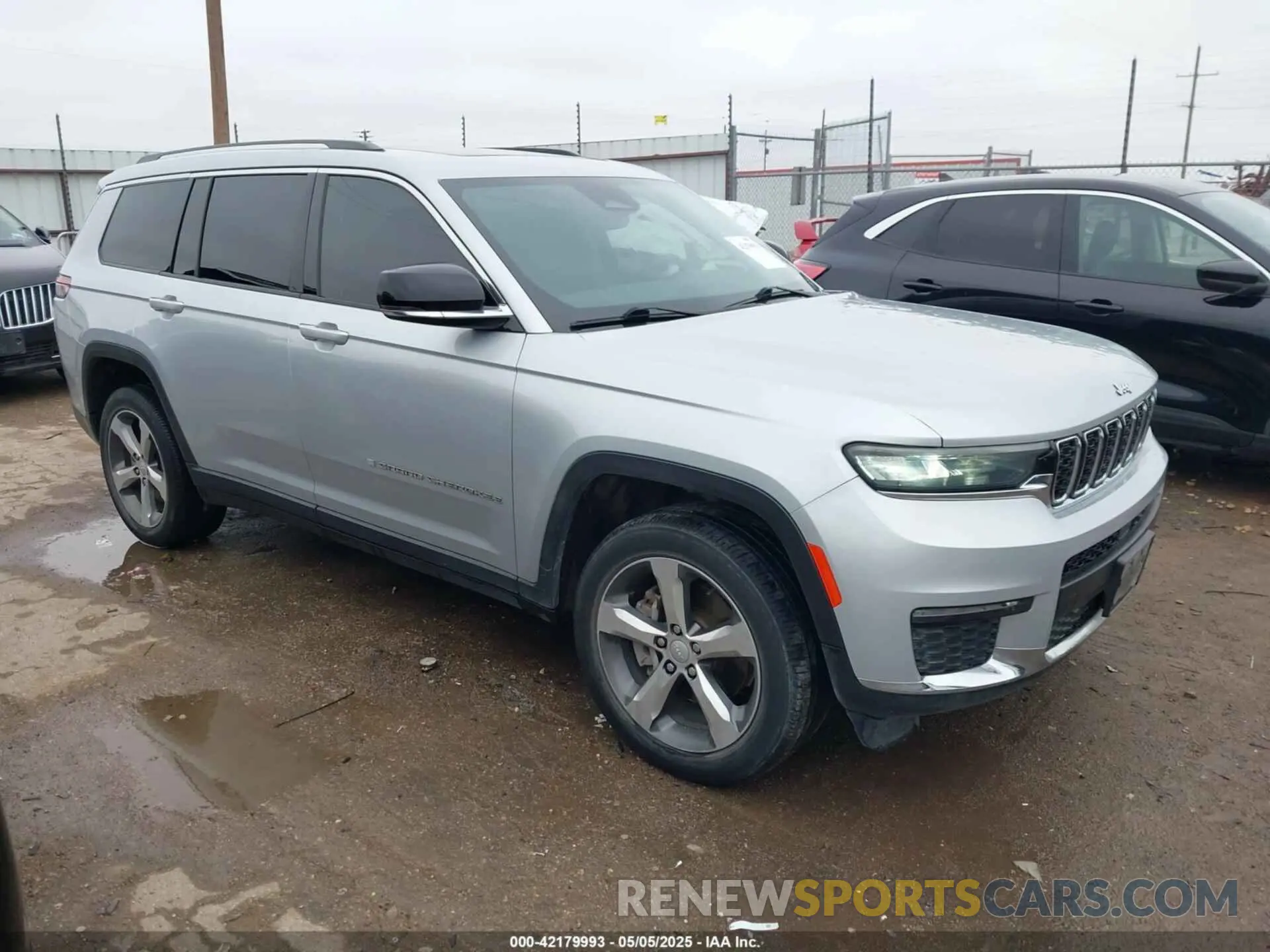 1 Фотография поврежденного автомобиля 1C4RJKBGXM8109793 JEEP GRAND CHEROKEE L 2021