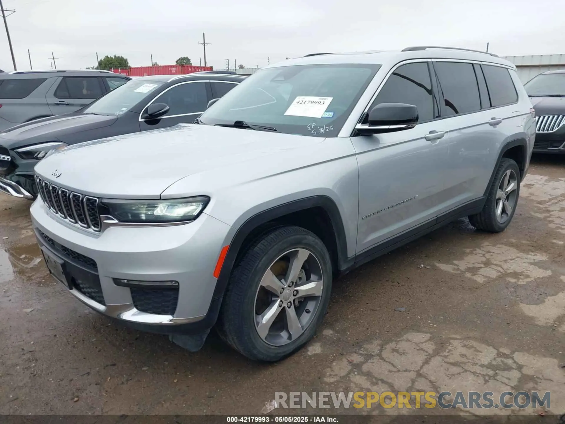 2 Фотография поврежденного автомобиля 1C4RJKBGXM8109793 JEEP GRAND CHEROKEE L 2021