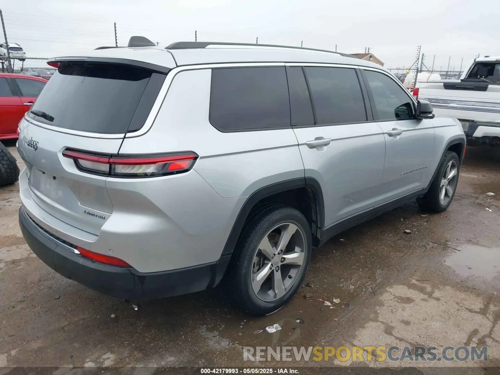 4 Фотография поврежденного автомобиля 1C4RJKBGXM8109793 JEEP GRAND CHEROKEE L 2021