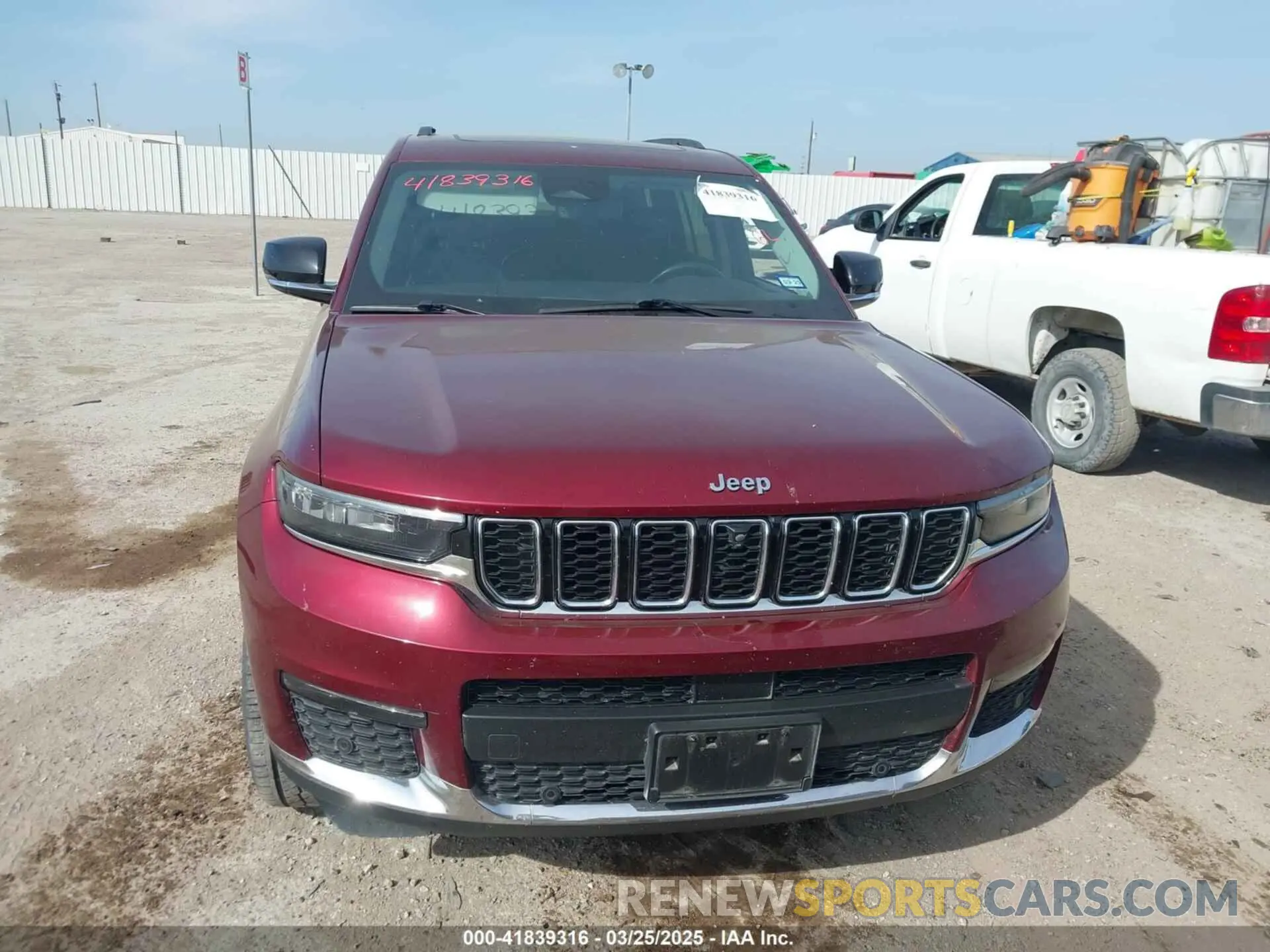 6 Photograph of a damaged car 1C4RJKBGXM8119742 JEEP GRAND CHEROKEE L 2021