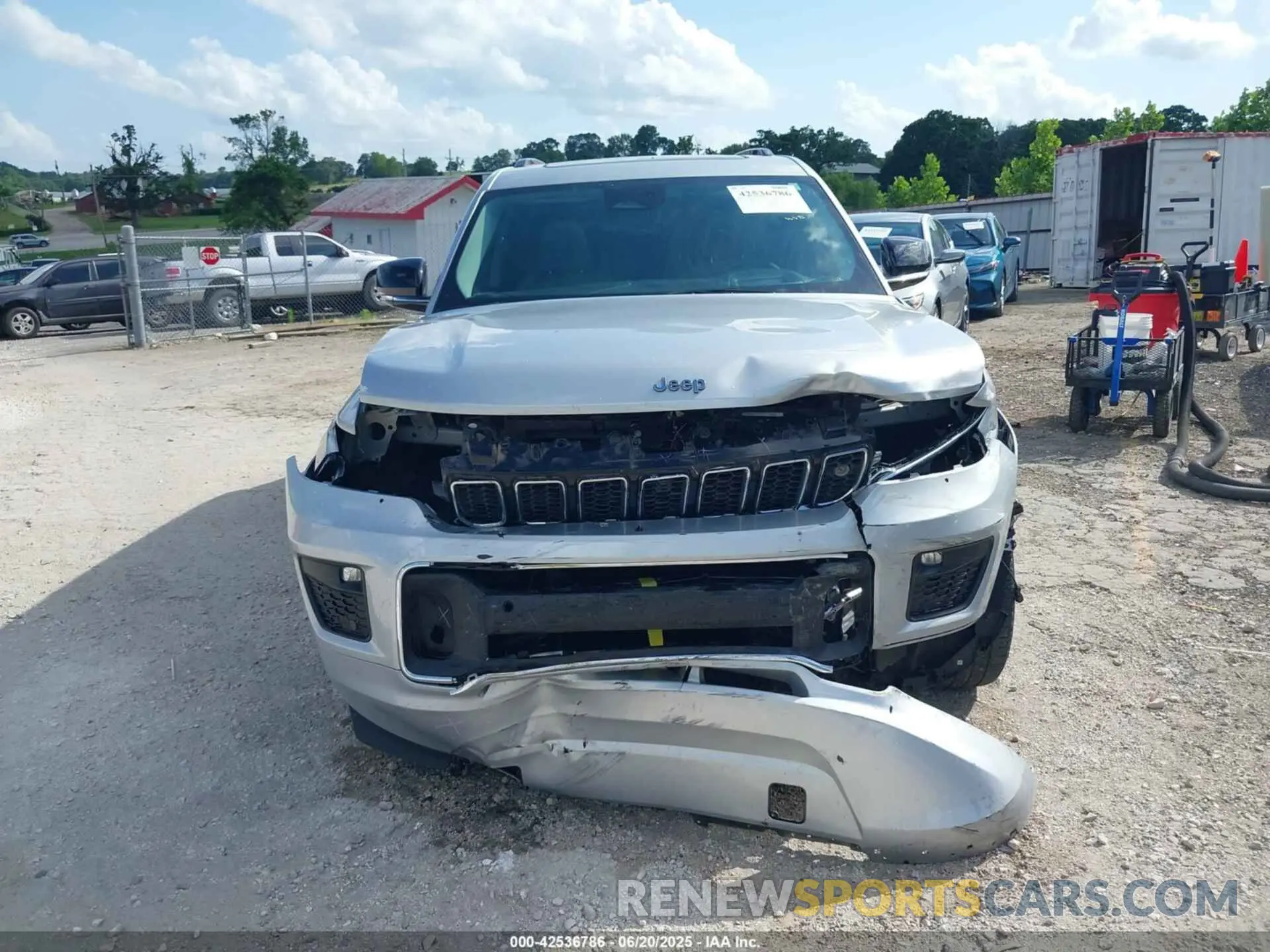 13 Фотография поврежденного автомобиля 1C4RJKDG2M8147256 JEEP GRAND CHEROKEE L 2021