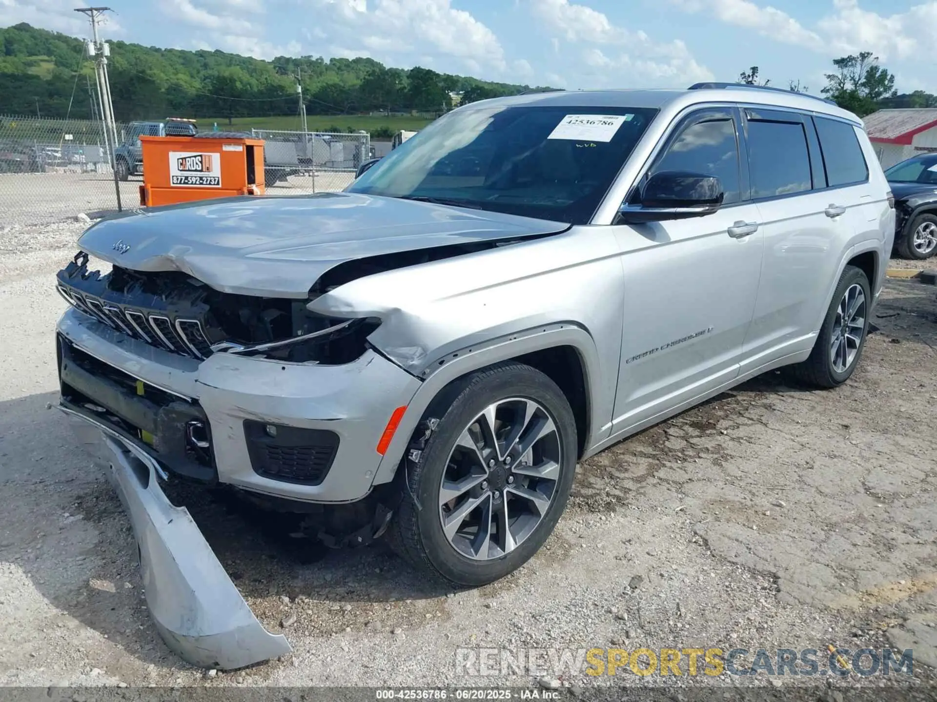 2 Фотография поврежденного автомобиля 1C4RJKDG2M8147256 JEEP GRAND CHEROKEE L 2021