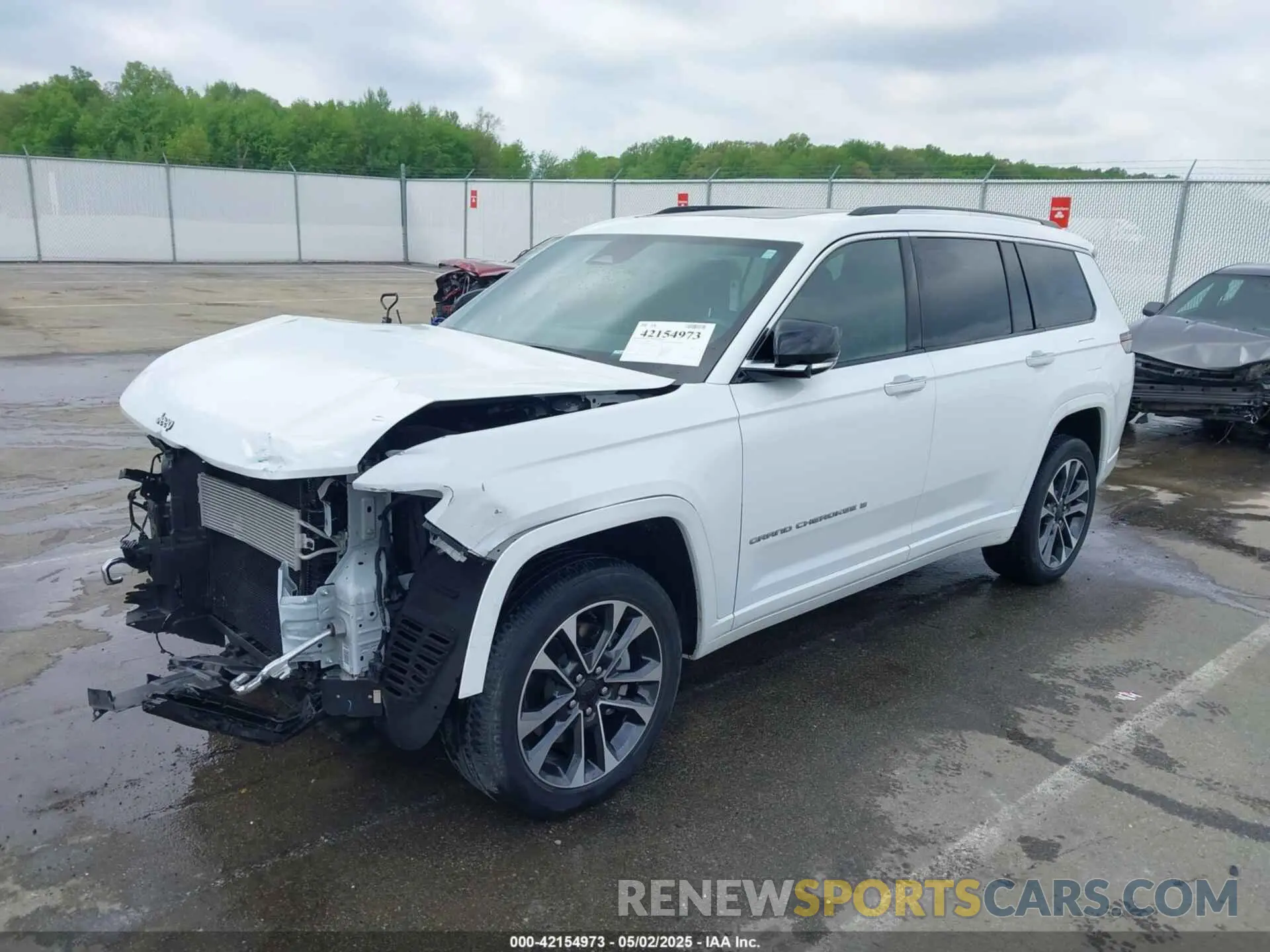 2 Фотография поврежденного автомобиля 1C4RJKDG9M8123357 JEEP GRAND CHEROKEE L 2021