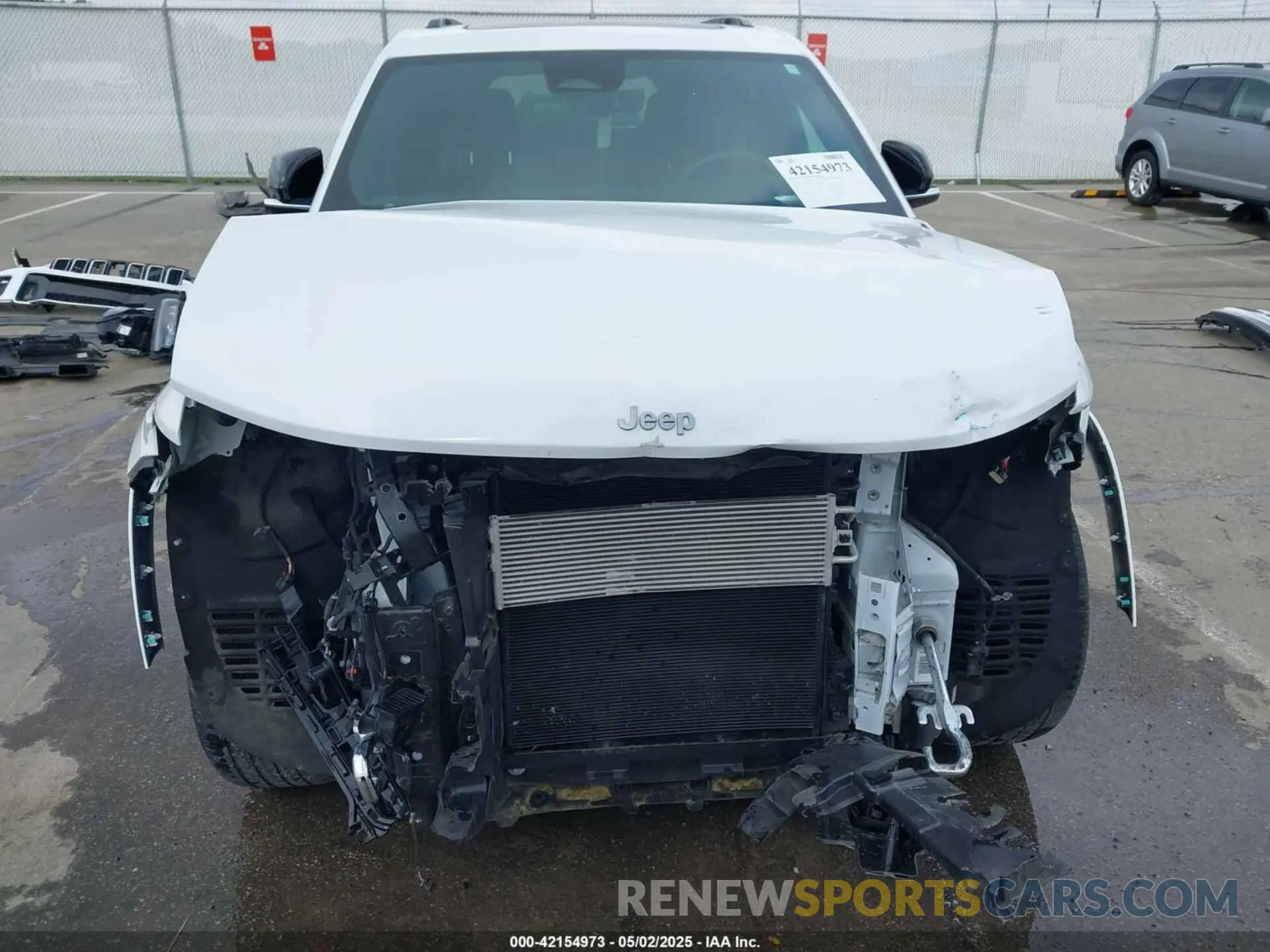 6 Фотография поврежденного автомобиля 1C4RJKDG9M8123357 JEEP GRAND CHEROKEE L 2021