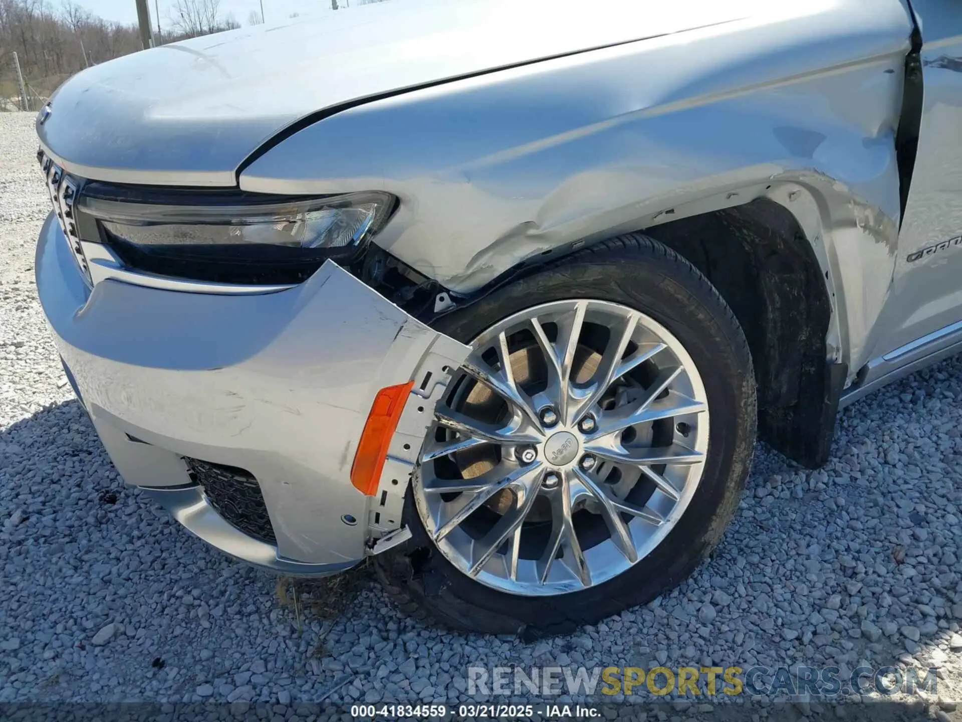 6 Photograph of a damaged car 1C4RJKEG2M8133341 JEEP GRAND CHEROKEE L 2021