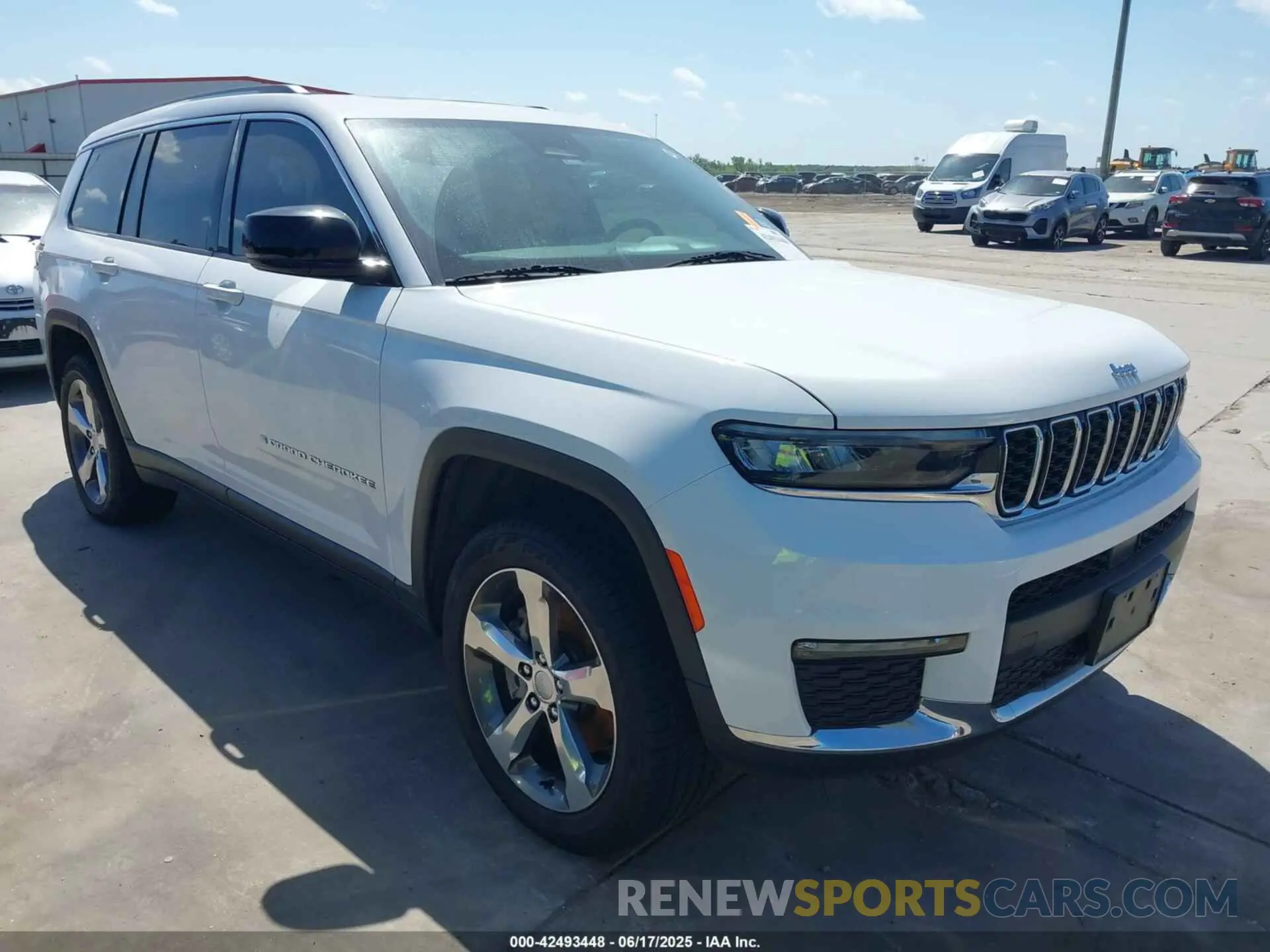 1 Photograph of a damaged car 1C4RJJBG7N8548123 JEEP GRAND CHEROKEE L 2022