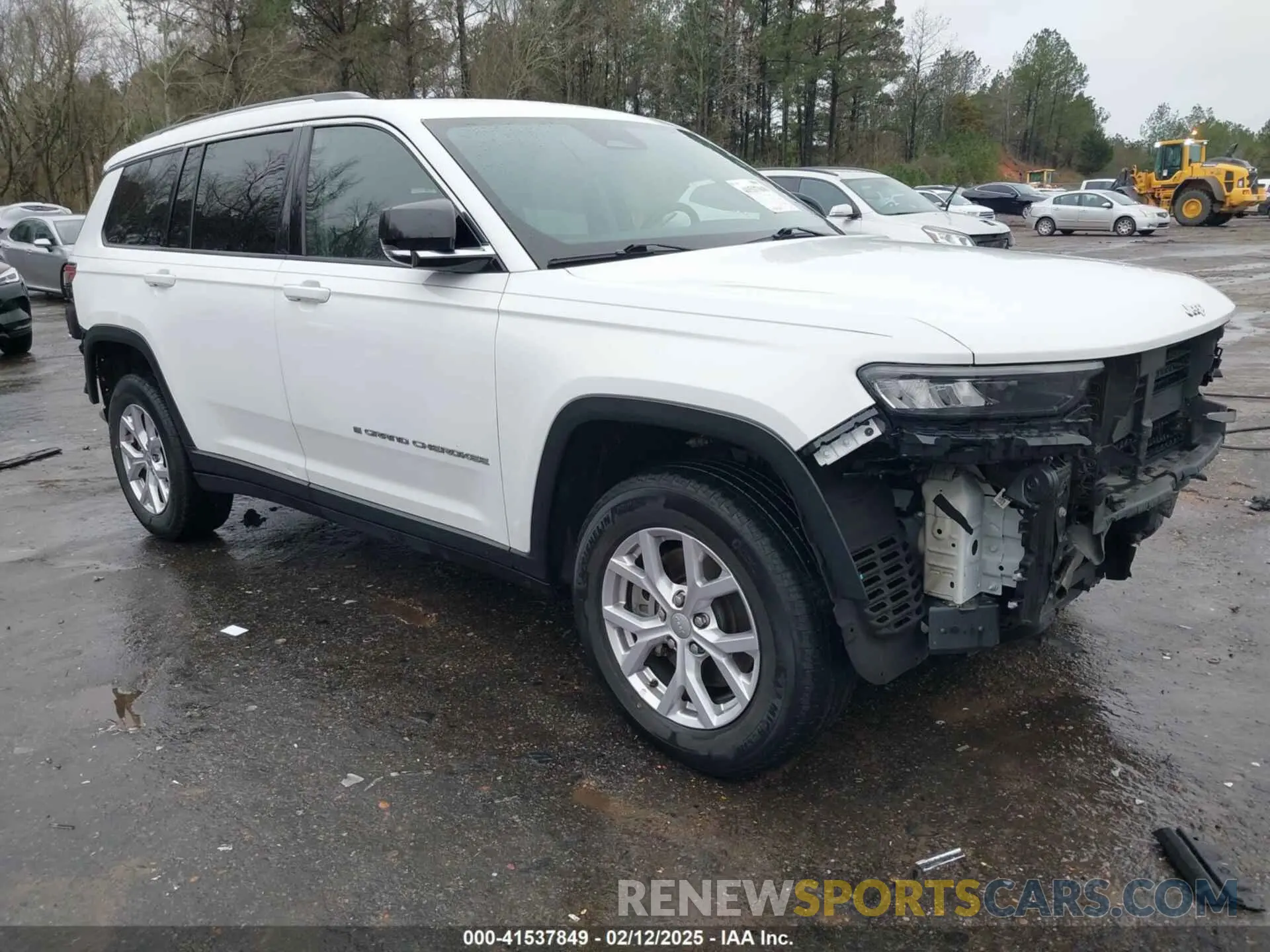 1 Photograph of a damaged car 1C4RJJBG9N8574495 JEEP GRAND CHEROKEE L 2022