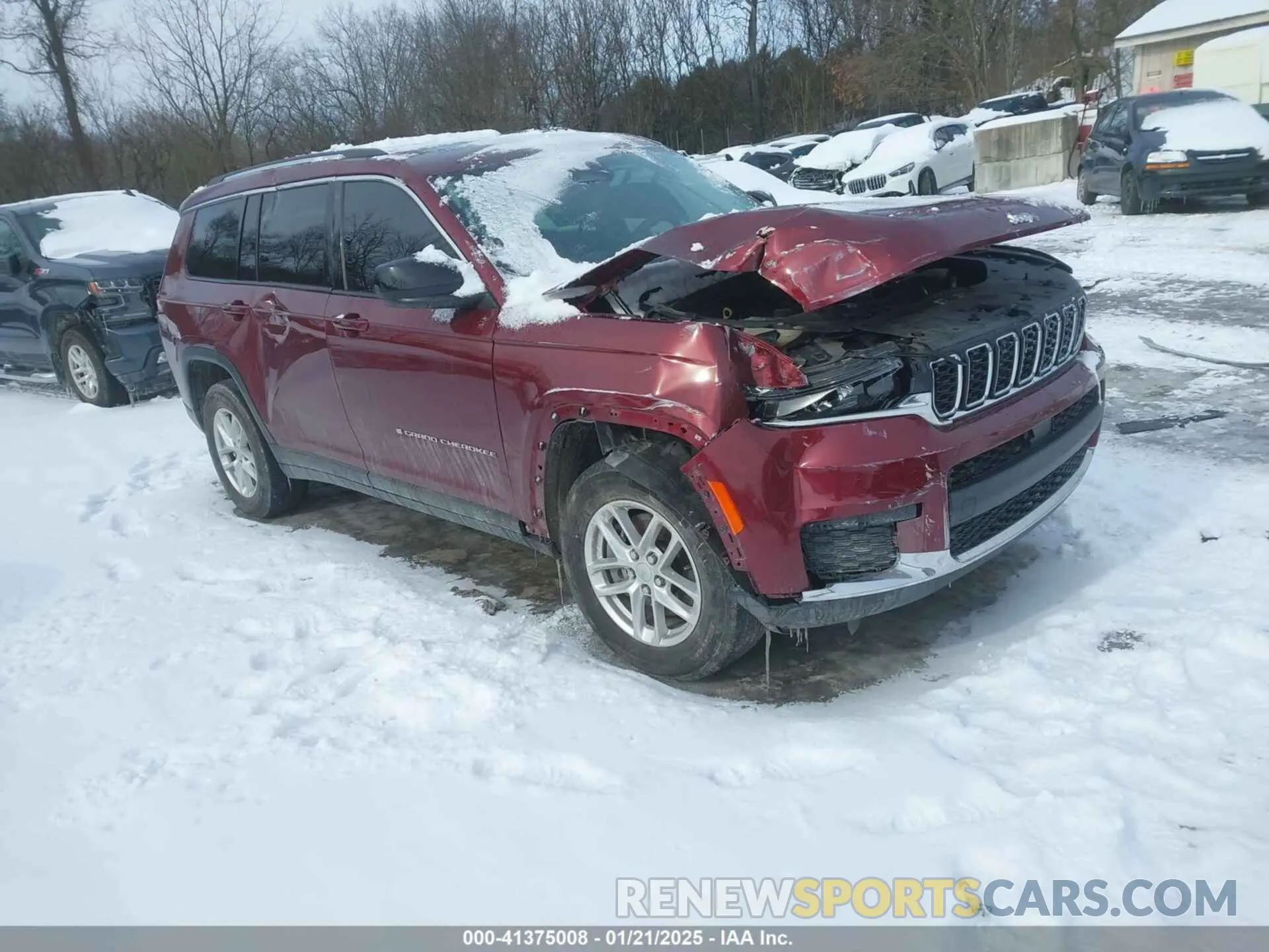 1 Фотография поврежденного автомобиля 1C4RJKAG1N8632395 JEEP GRAND CHEROKEE L 2022