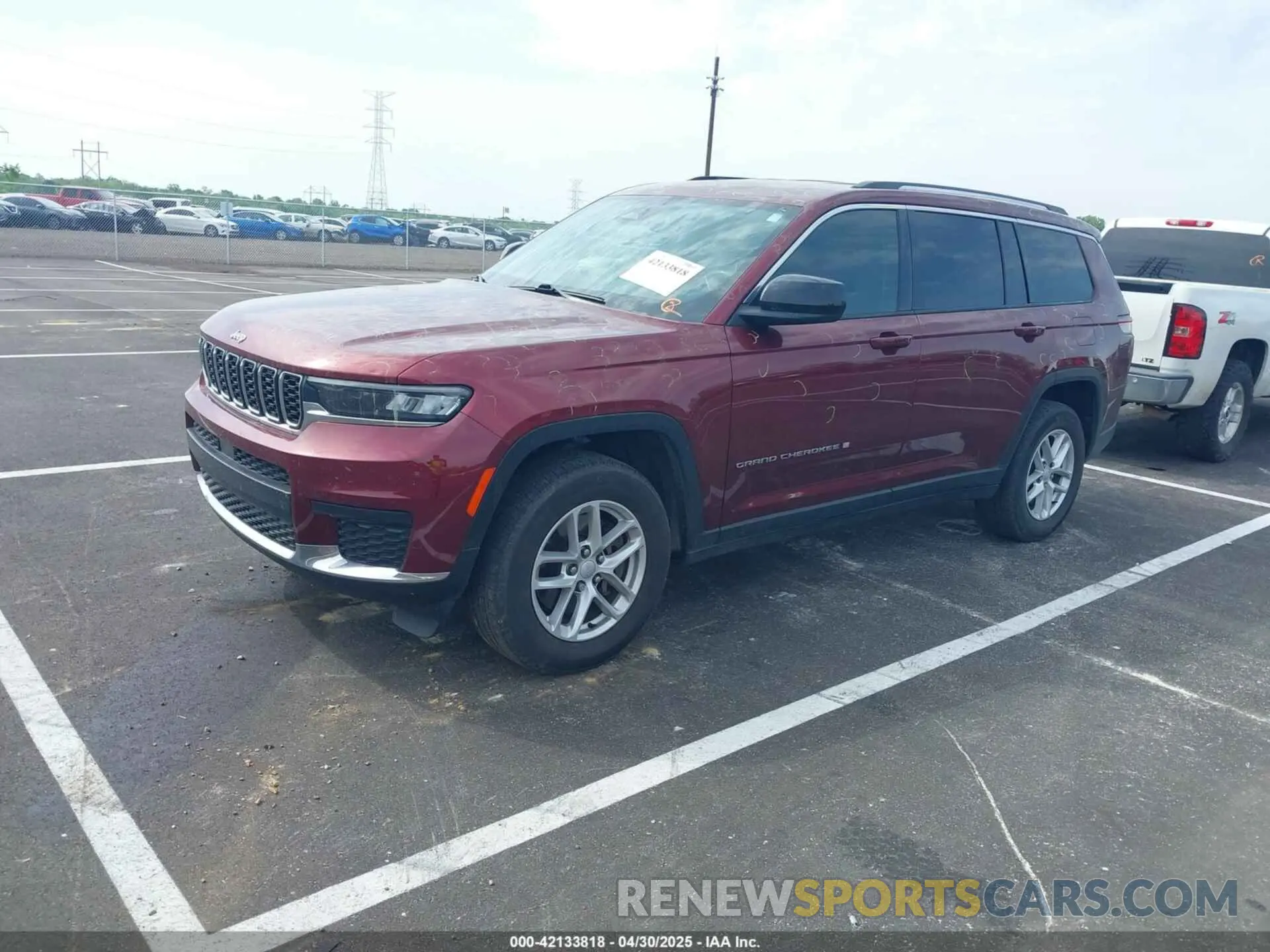 2 Photograph of a damaged car 1C4RJKAG6N8580472 JEEP GRAND CHEROKEE L 2022