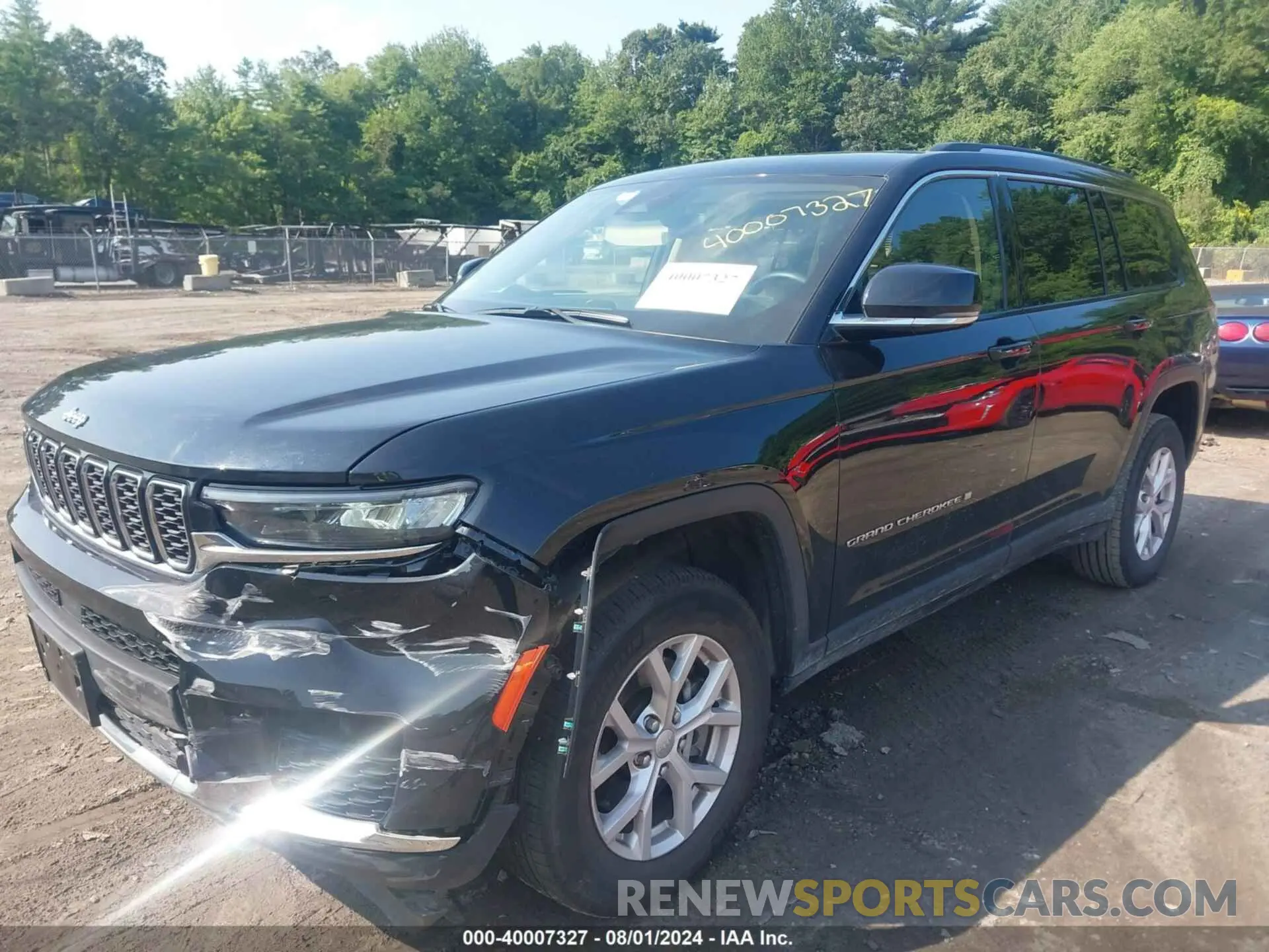 2 Photograph of a damaged car 1C4RJKBG1N8513907 JEEP GRAND CHEROKEE L 2022