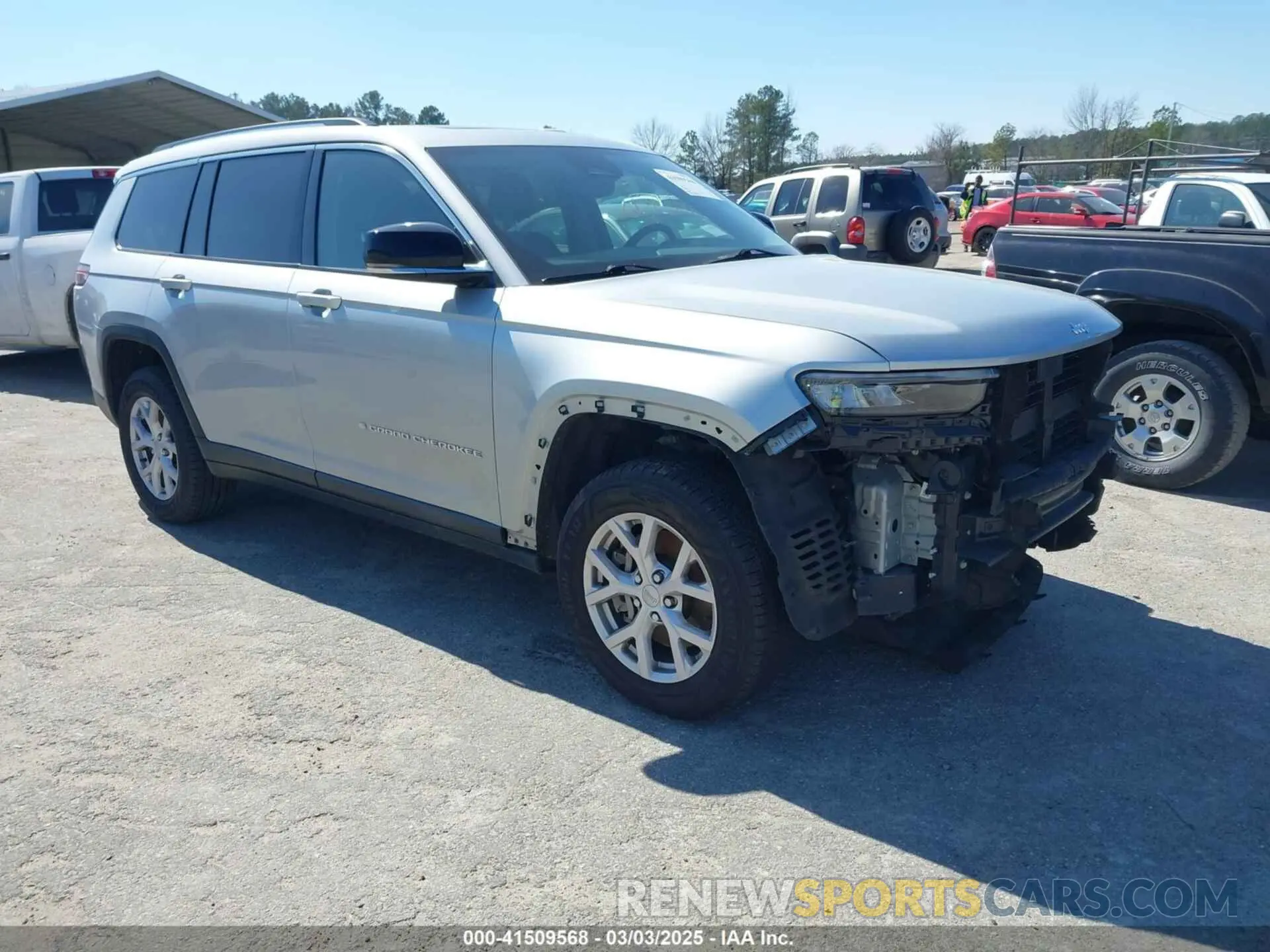 1 Фотография поврежденного автомобиля 1C4RJKBG5N8556517 JEEP GRAND CHEROKEE L 2022